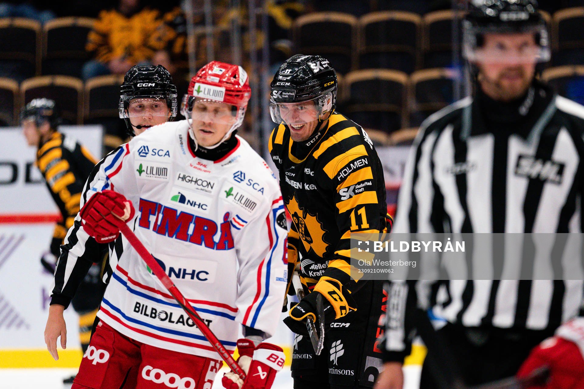 Timrås Joonas Lyytinen och Skellefteås Max Lindholm