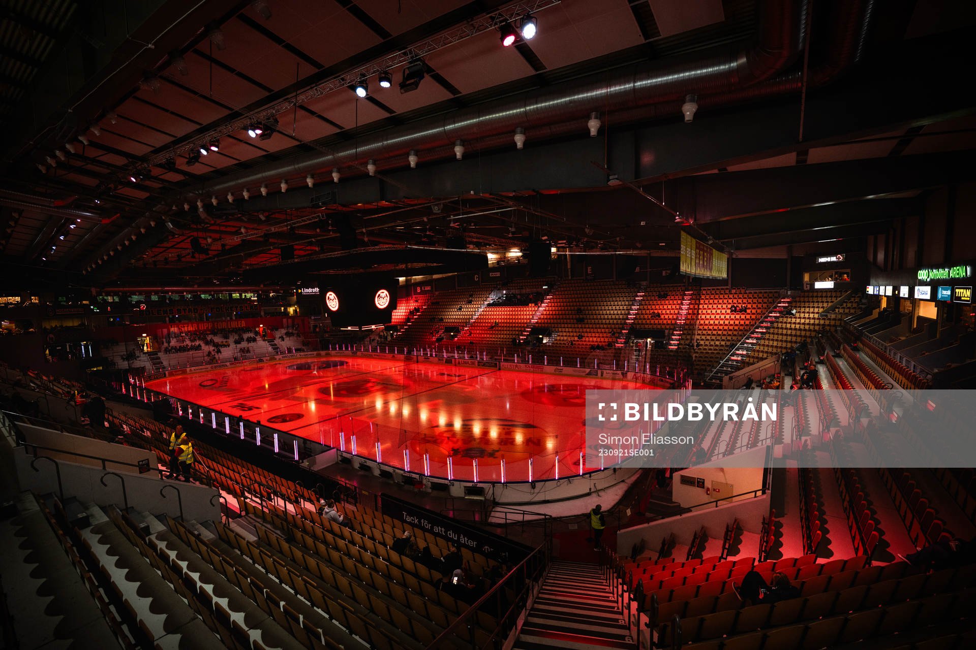Coop Norrbotten arena interiör