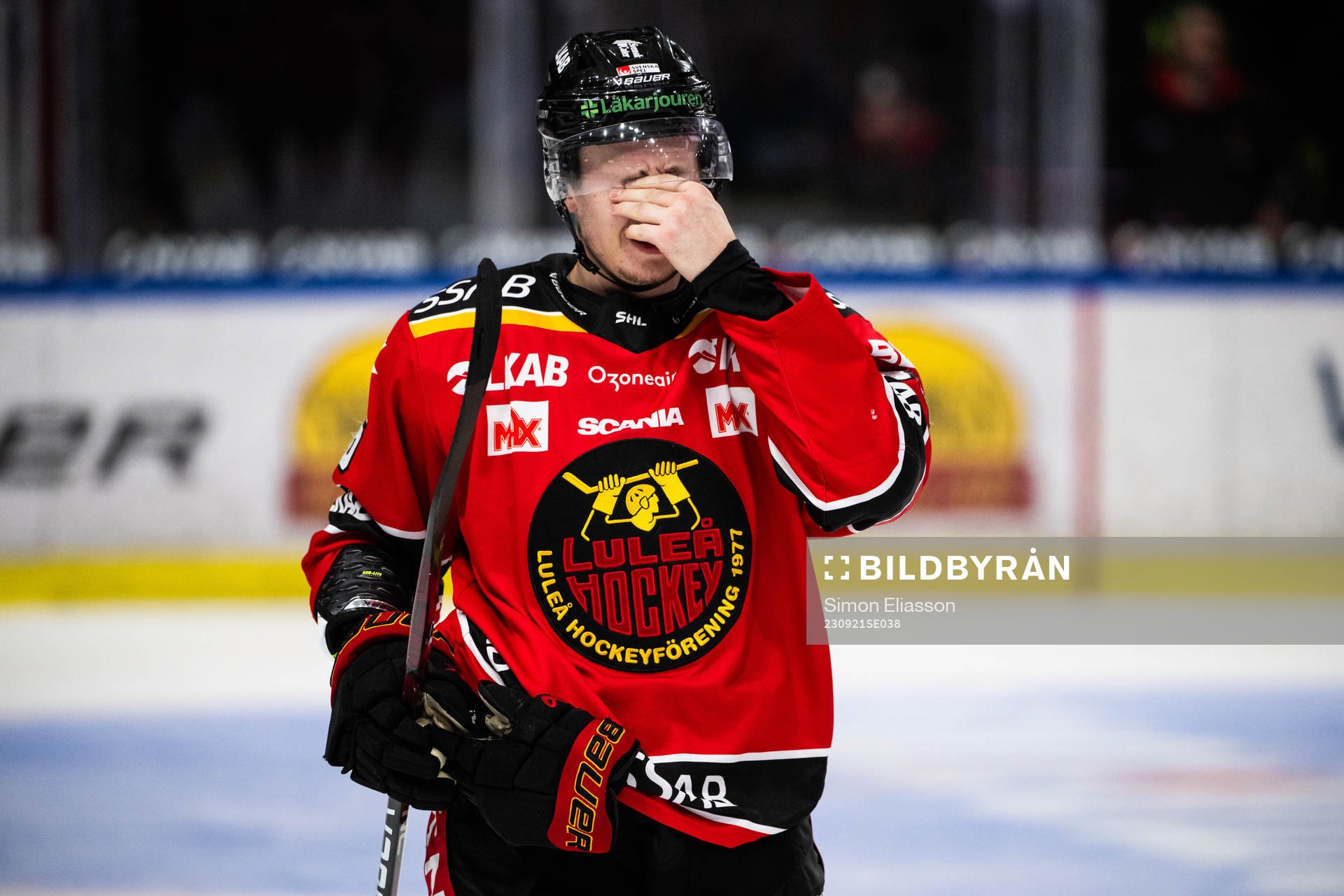 Luleås Pontus Andreasson deppar