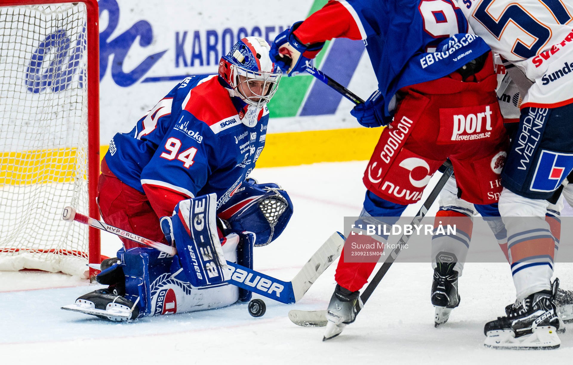 Oskarshamns målvakt Marek Langhamer