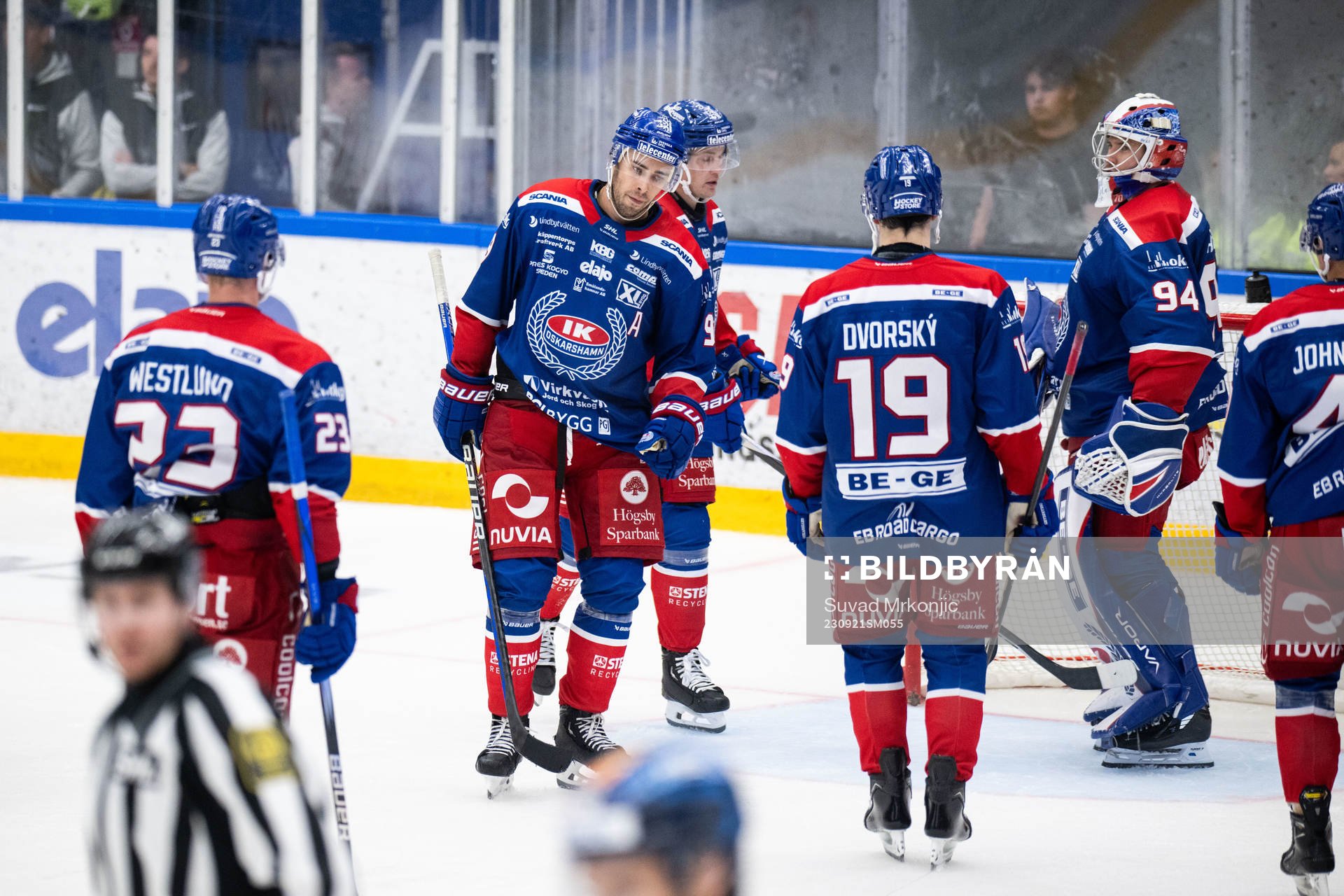 Oskarshamns spelare deppar