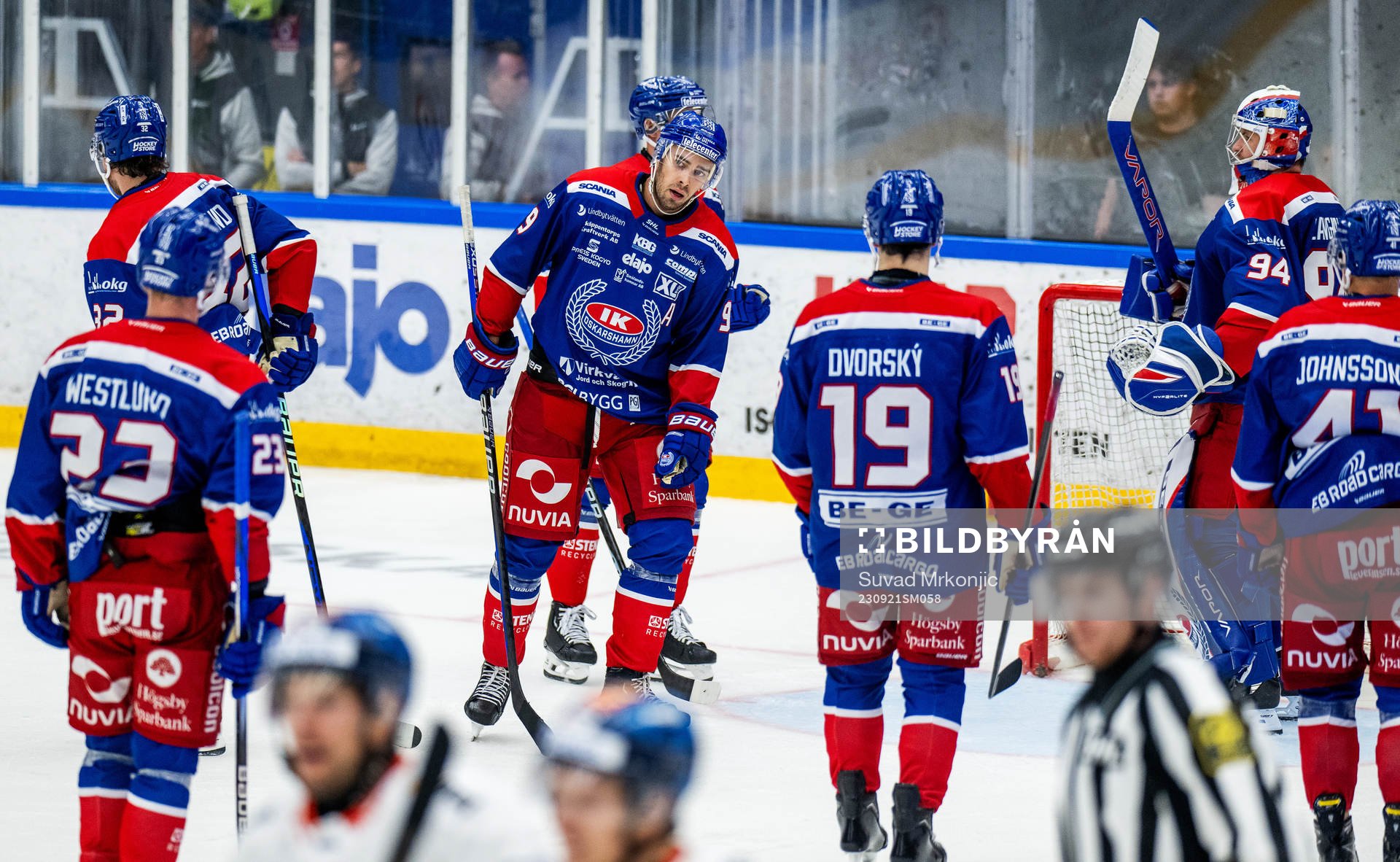 Oskarshamns spelare deppar