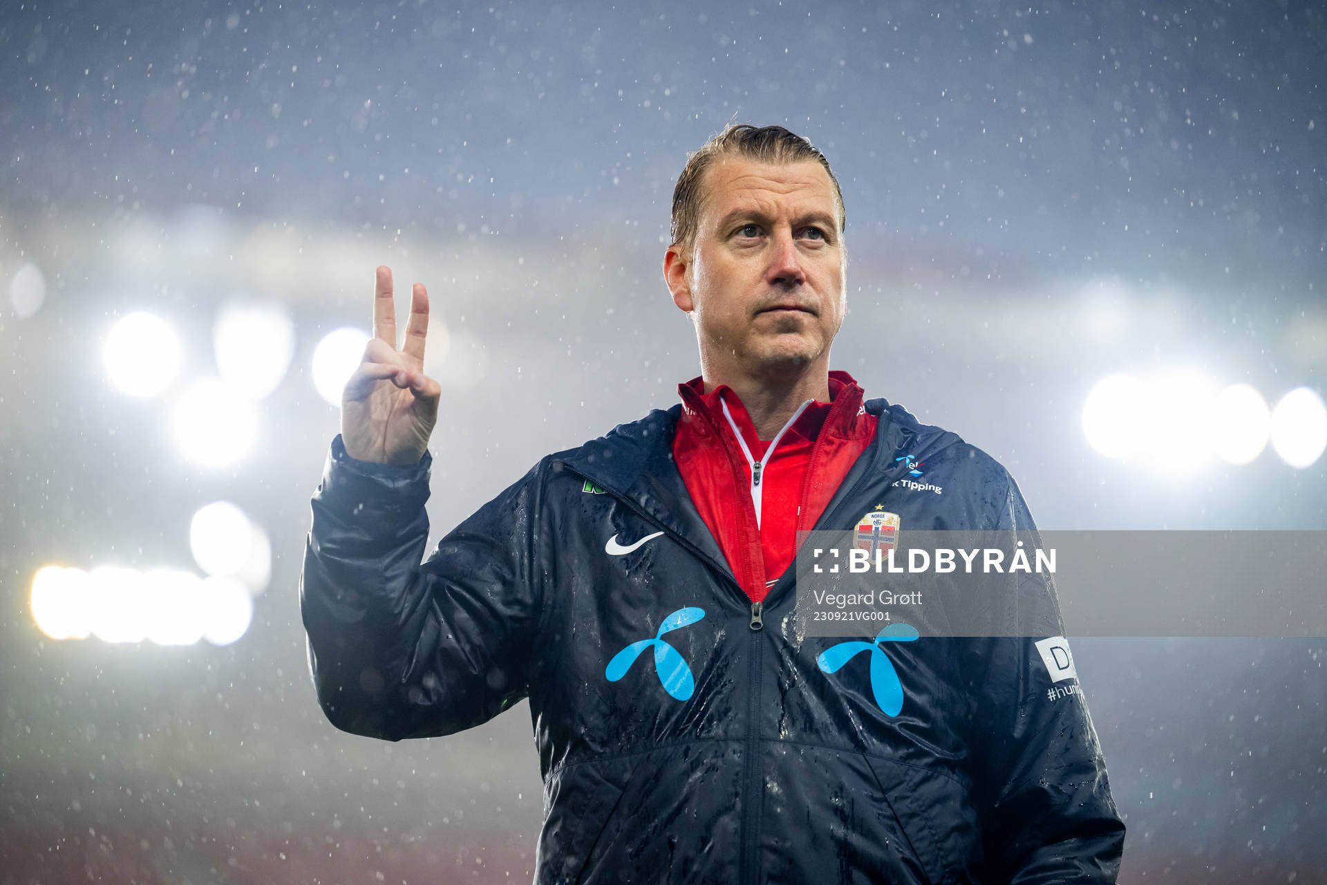 Leif Gunnar Smerud, head coach of the Norwegian women's