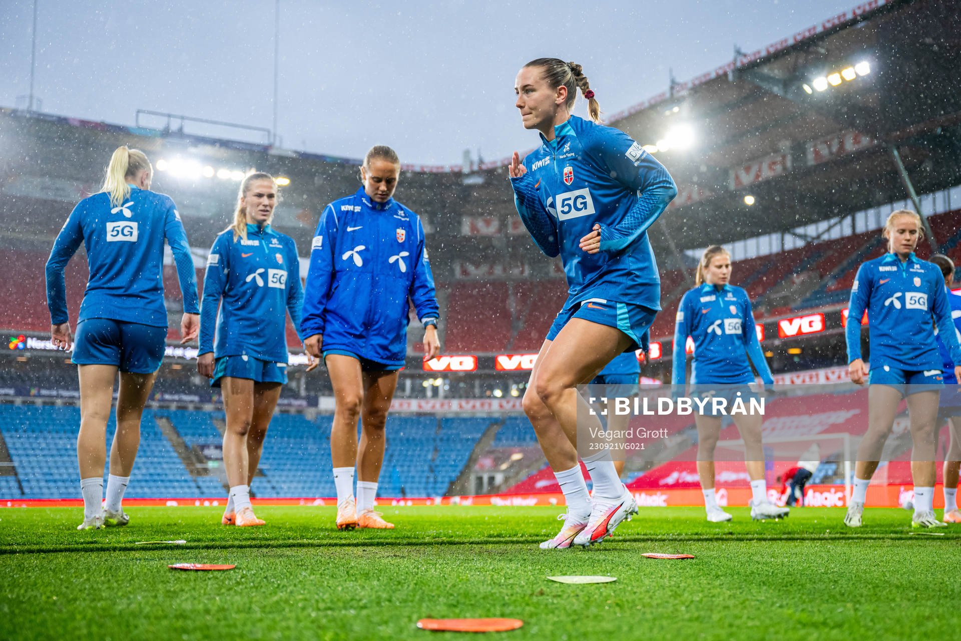 Elisabeth Terland of the Norwegian women's national