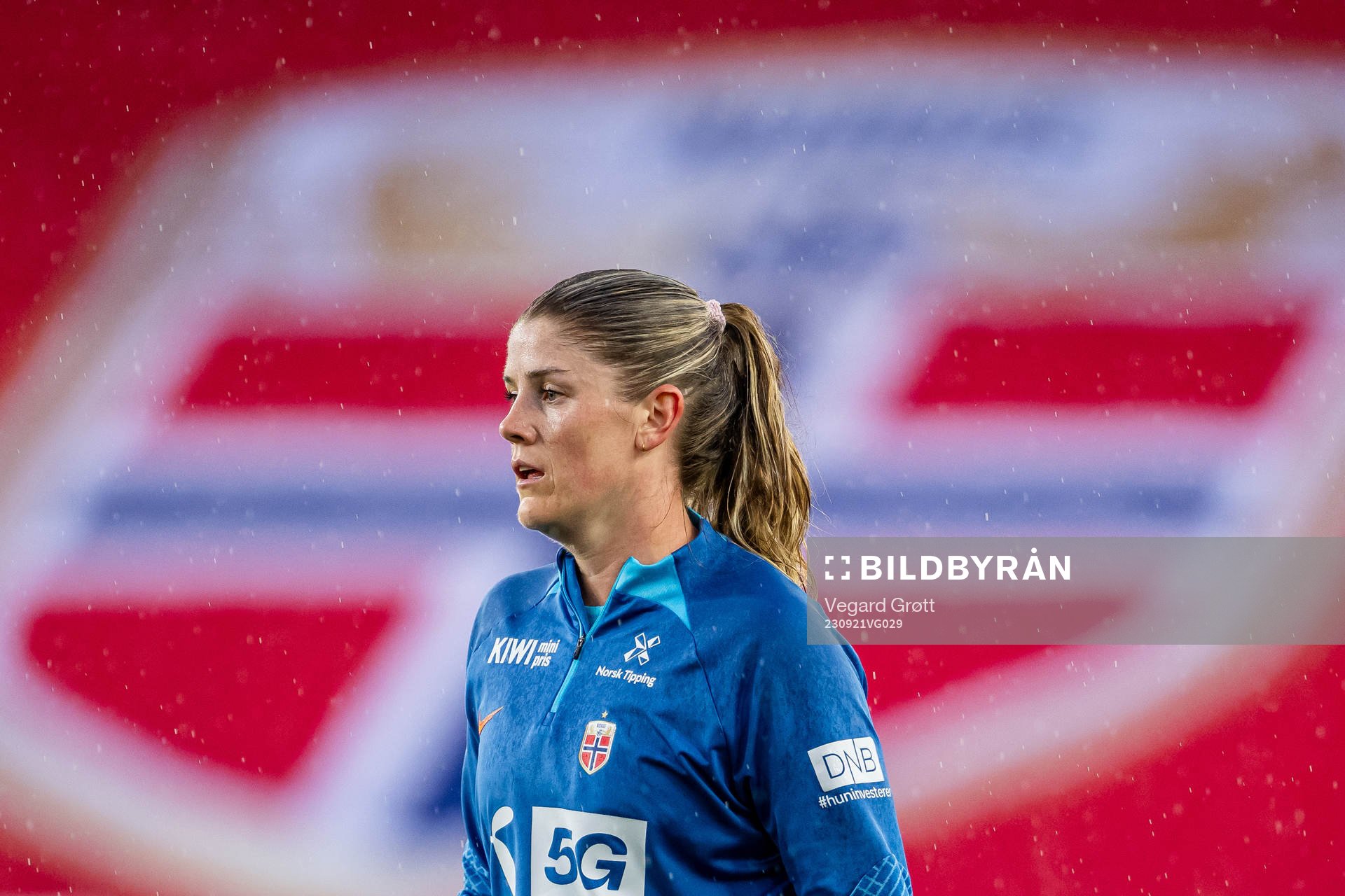 Maren Mjelde of the Norwegian women's national football team