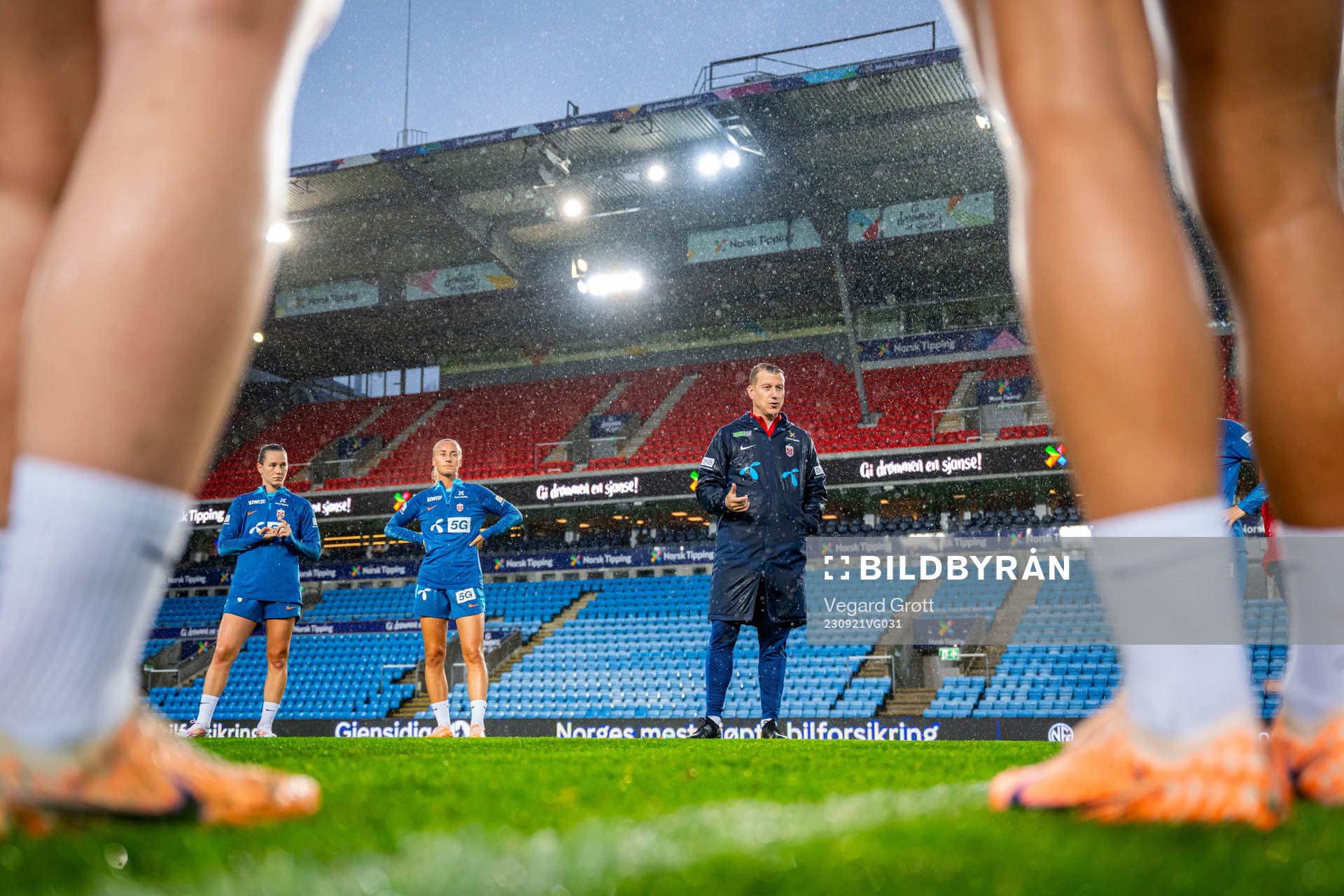 Leif Gunnar Smerud, head coach of the Norwegian women's