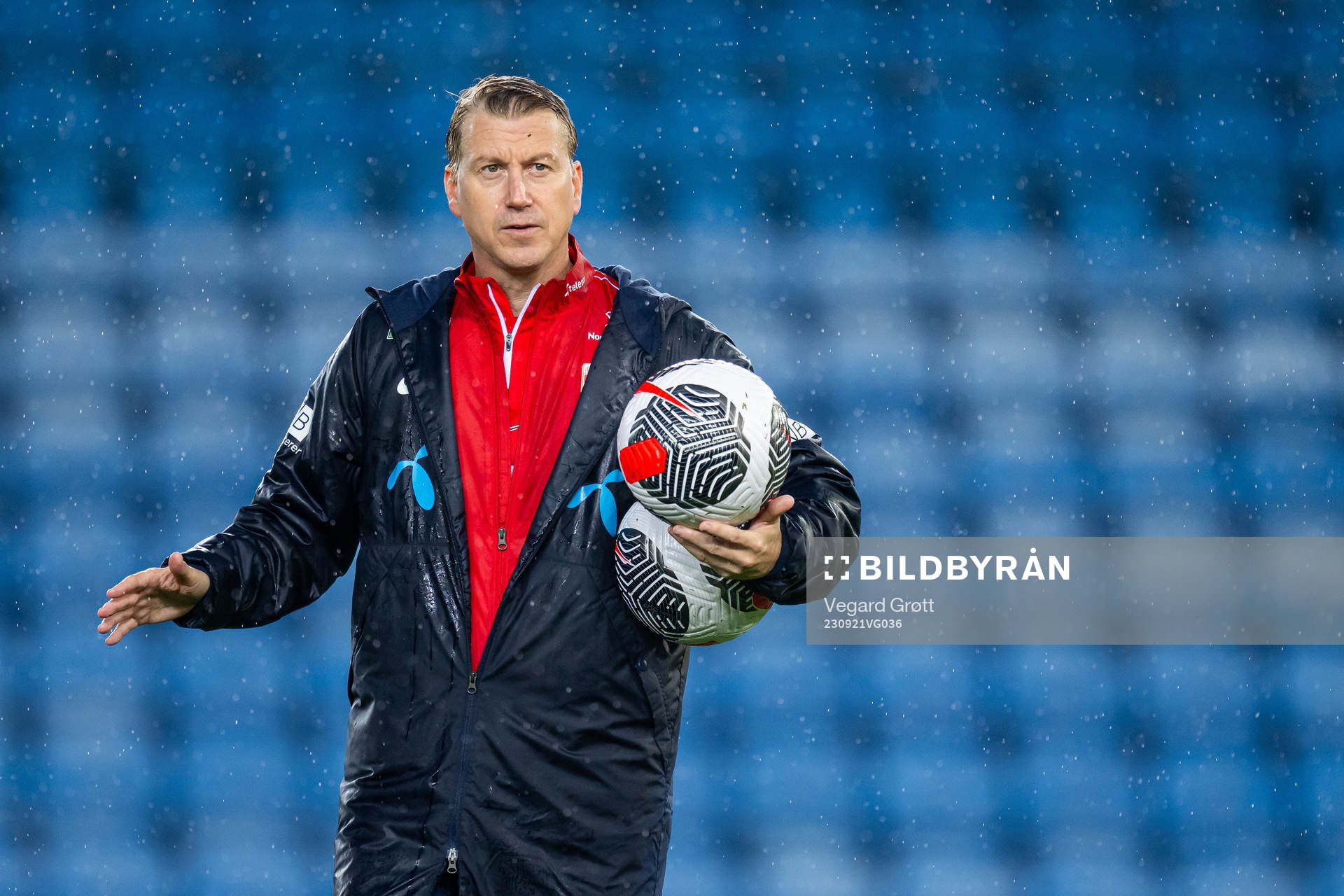 Leif Gunnar Smerud, head coach of the Norwegian women's