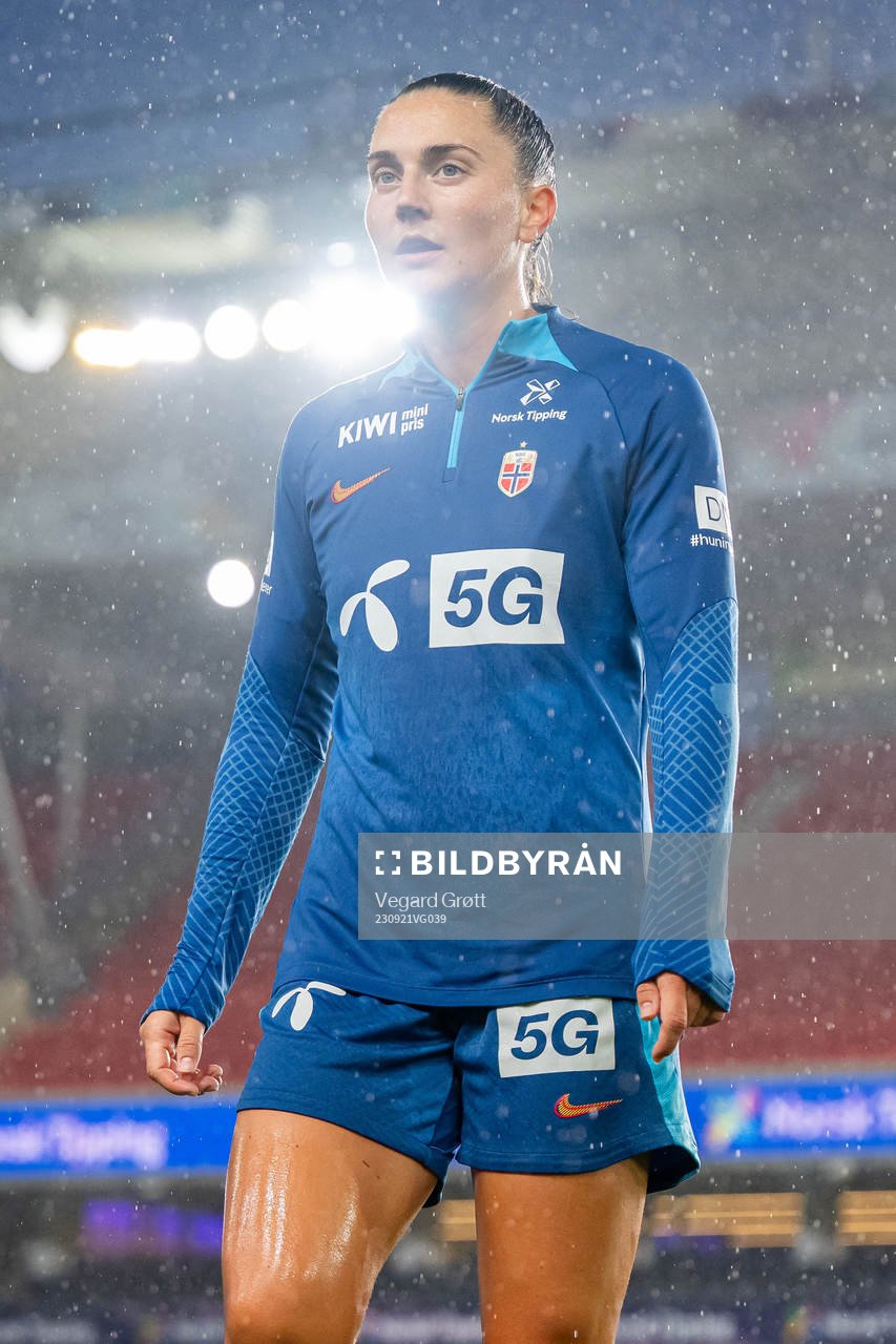 Vilde Bøe Risa of the Norwegian women's national football