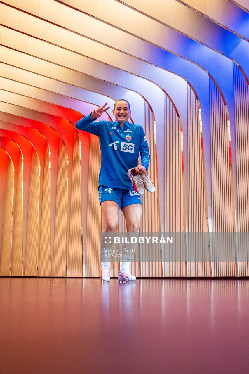 Elisabeth Terland of the Norwegian women's national