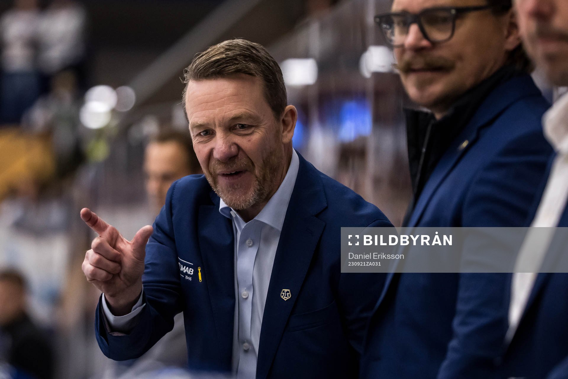 Leksands assisterande tränare Charles Berglund