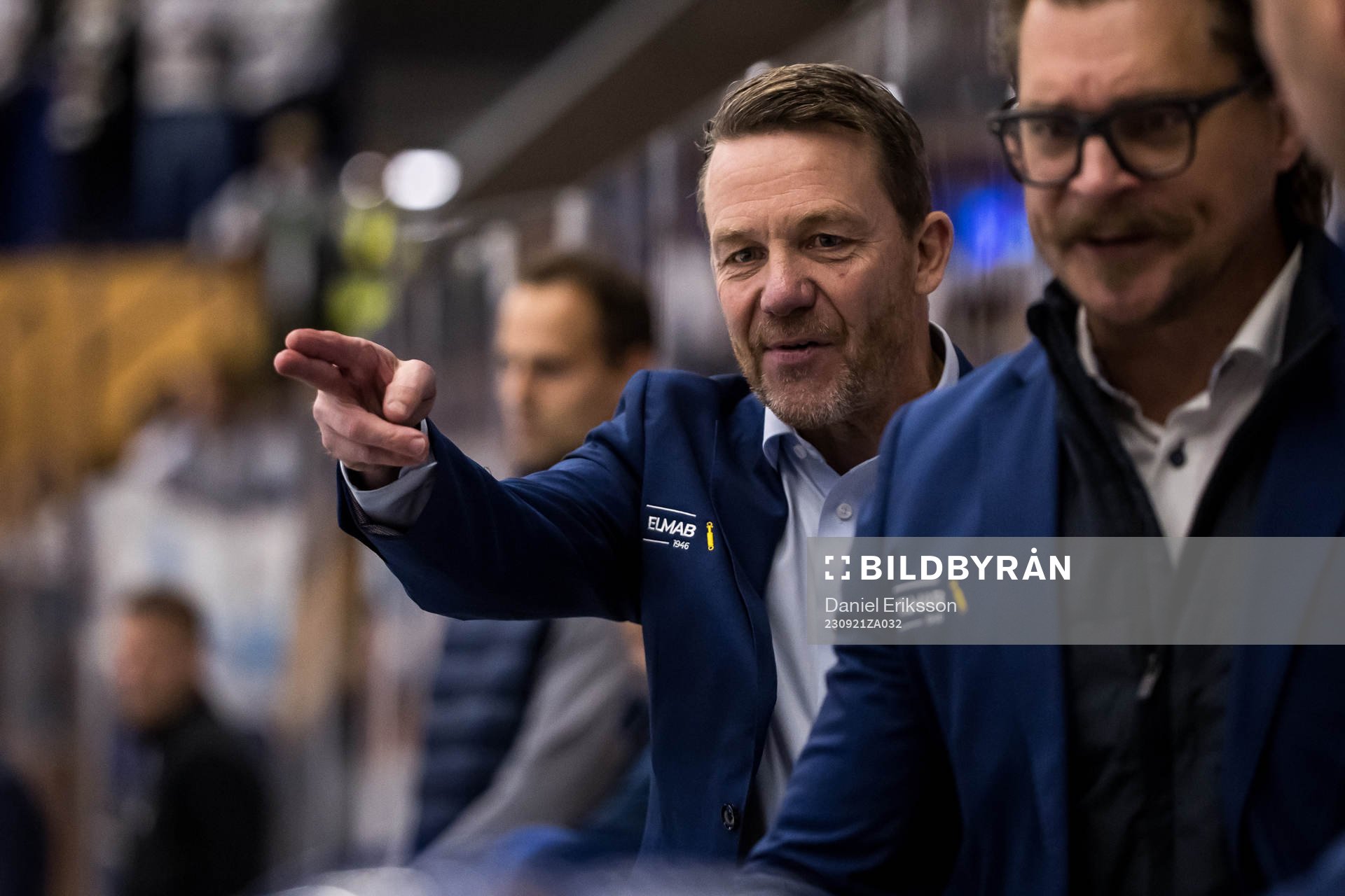 Leksands assisterande tränare Charles Berglund