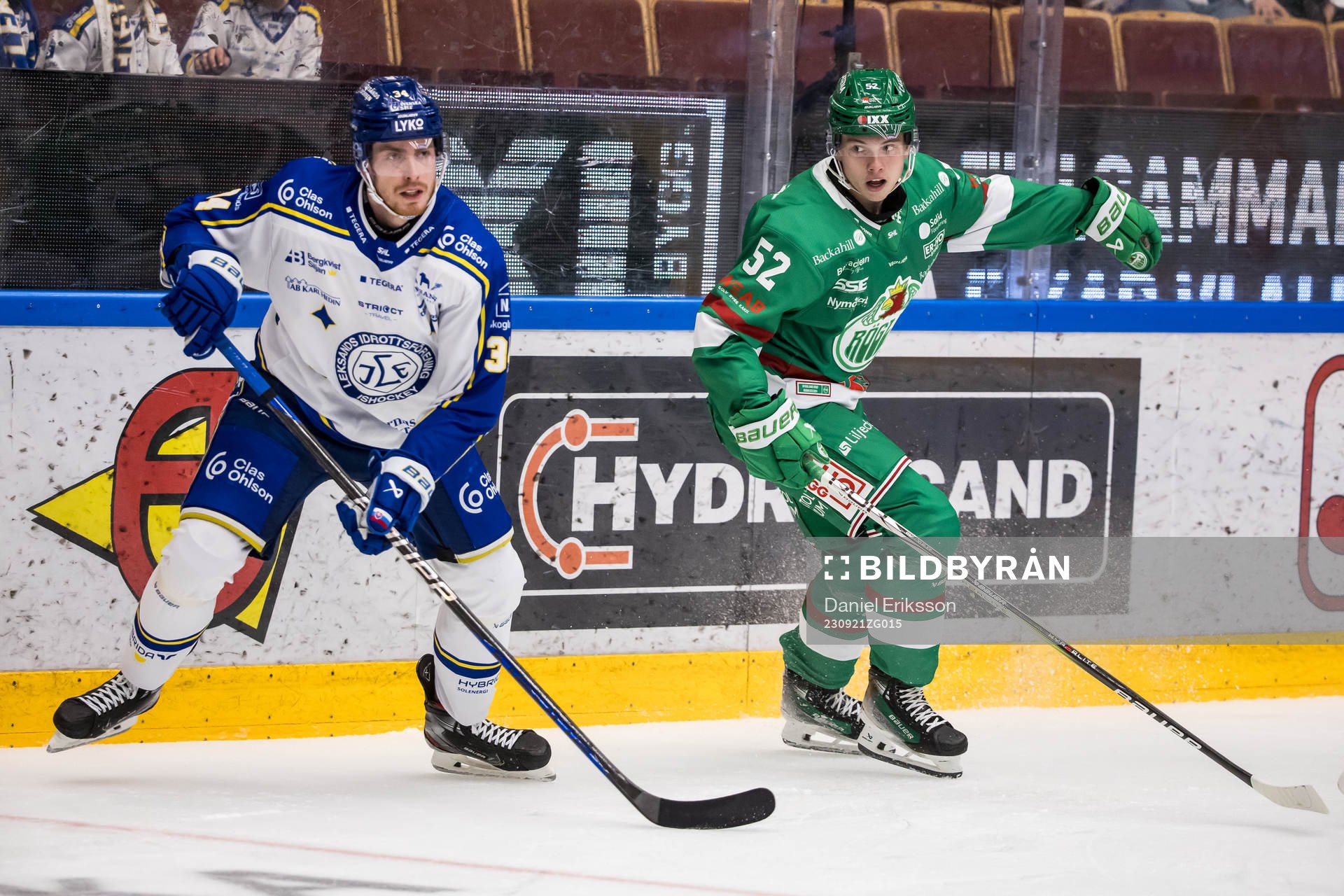 Leksands Peter Cehlarik och Rögles Felix Nilsson