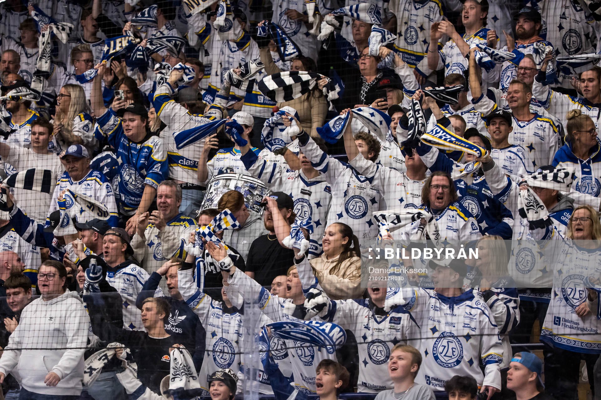 Leksands publiken jublar