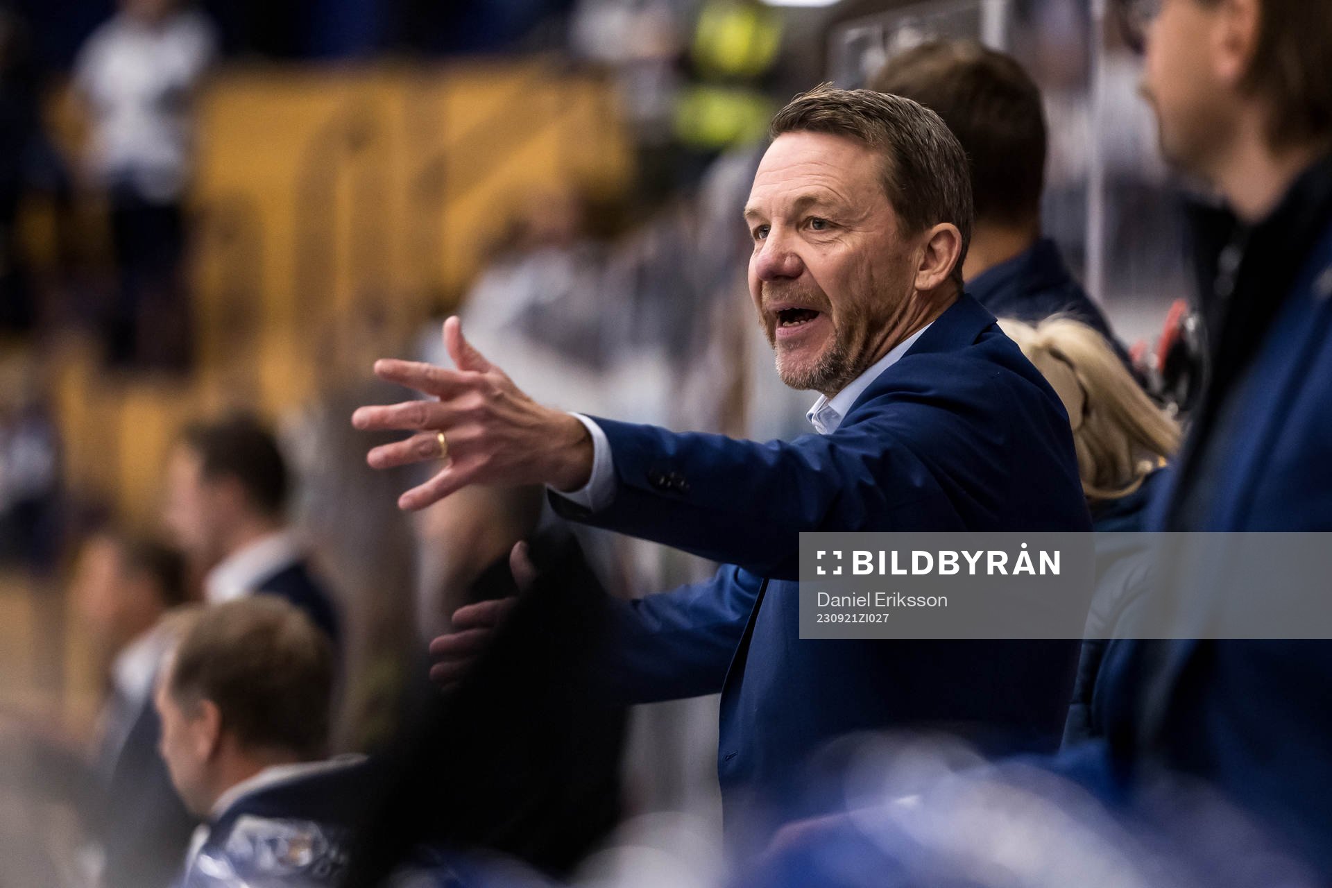 Leksands assisterande tränare Charles Berglund