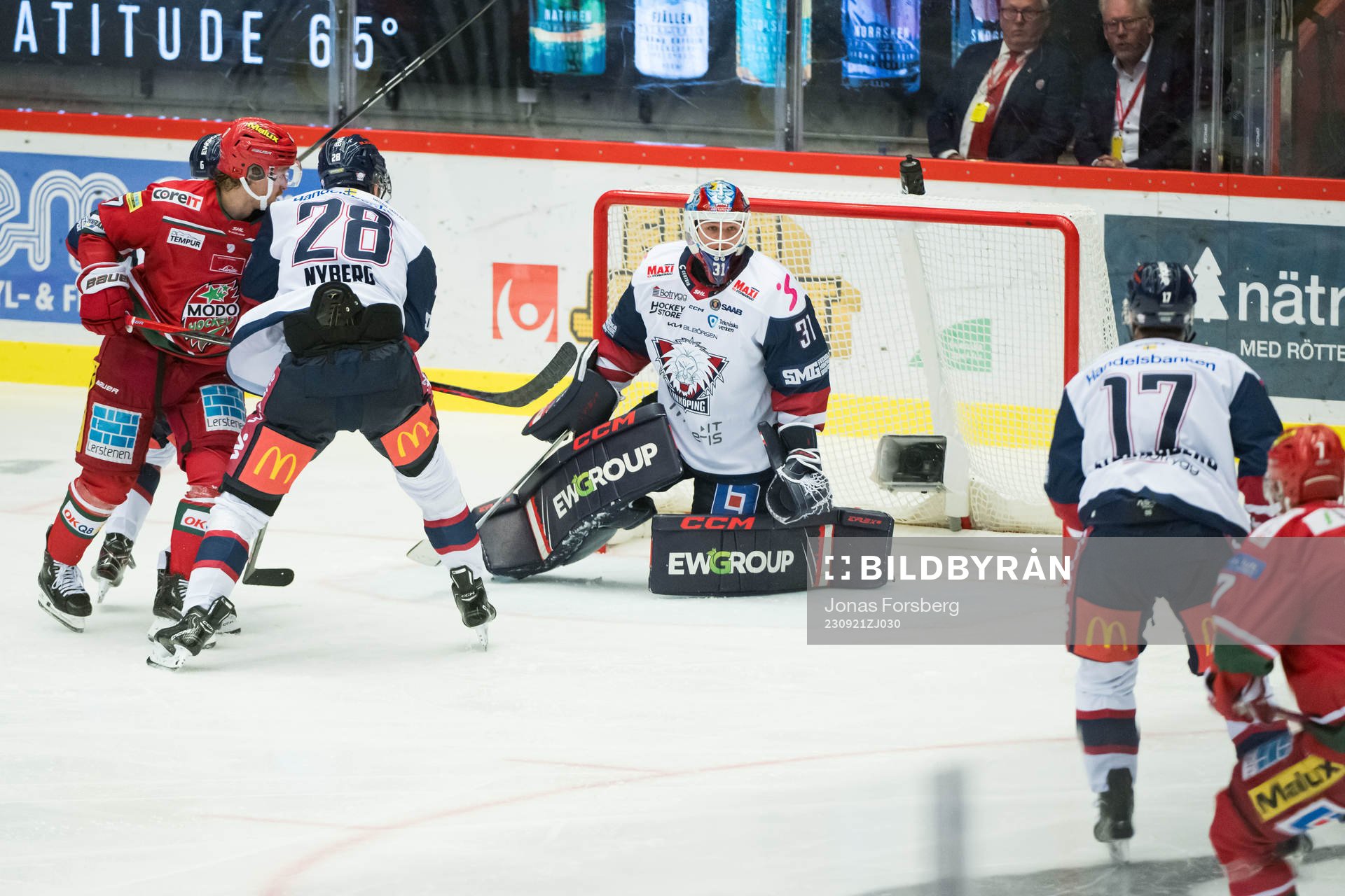 Linköpings målvakt Jesper Myrenberg