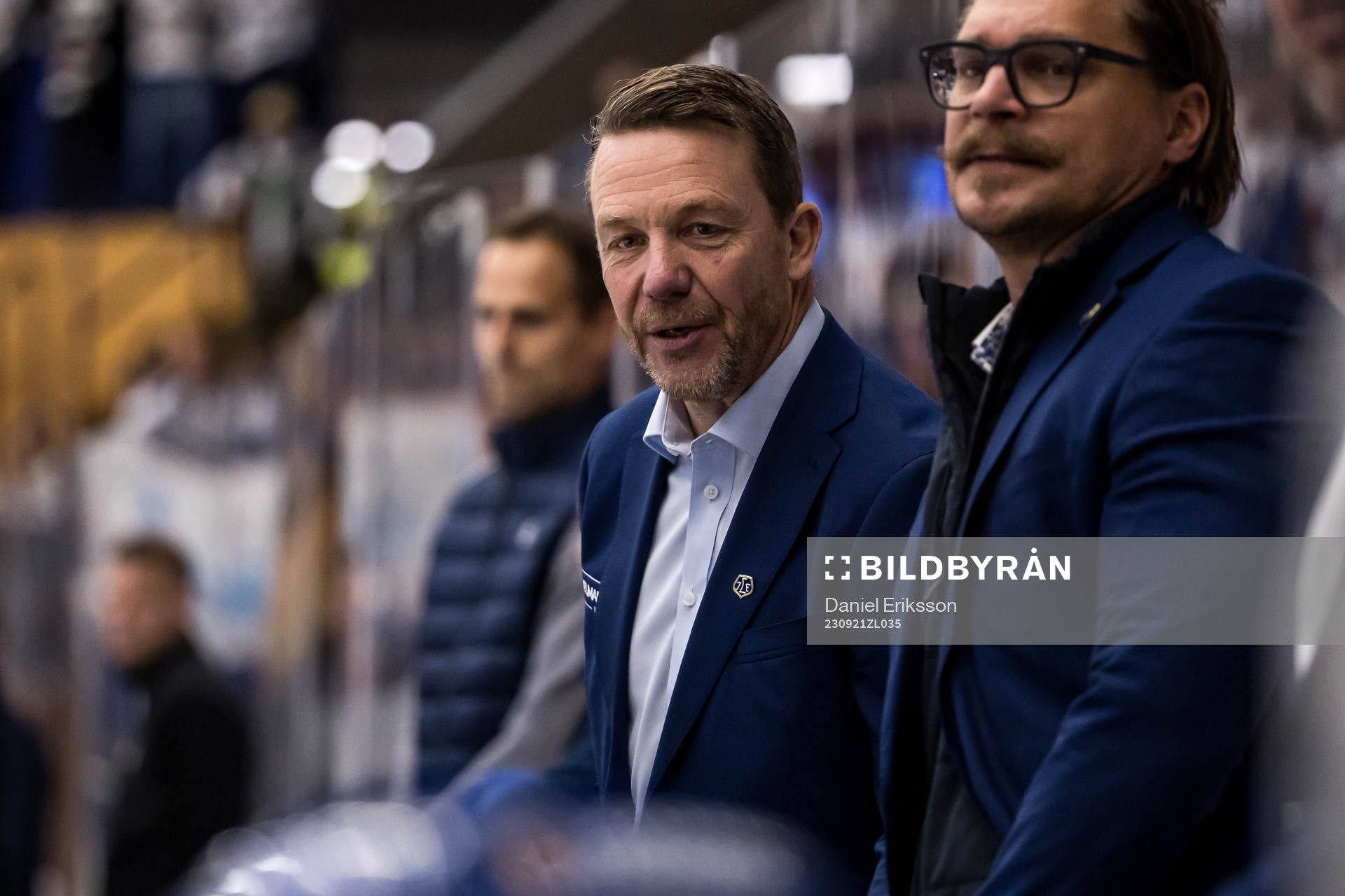 Leksands assisterande tränare Charles Berglund