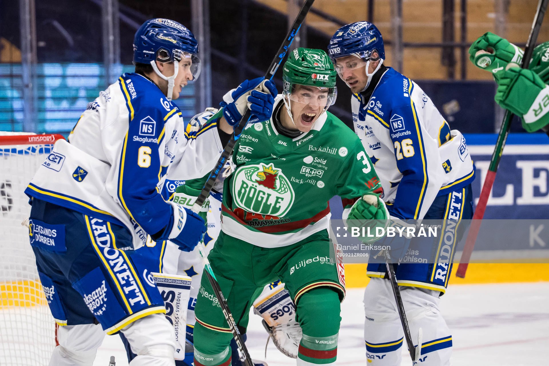 Rögles Albin Sundsvik jubel