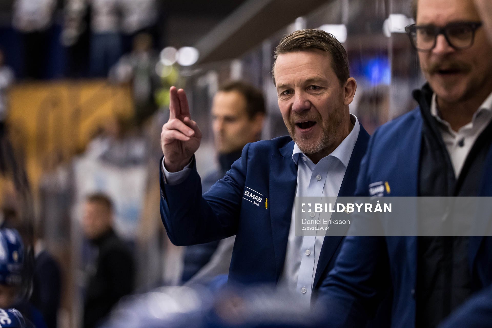 Leksands assisterande tränare Charles Berglund