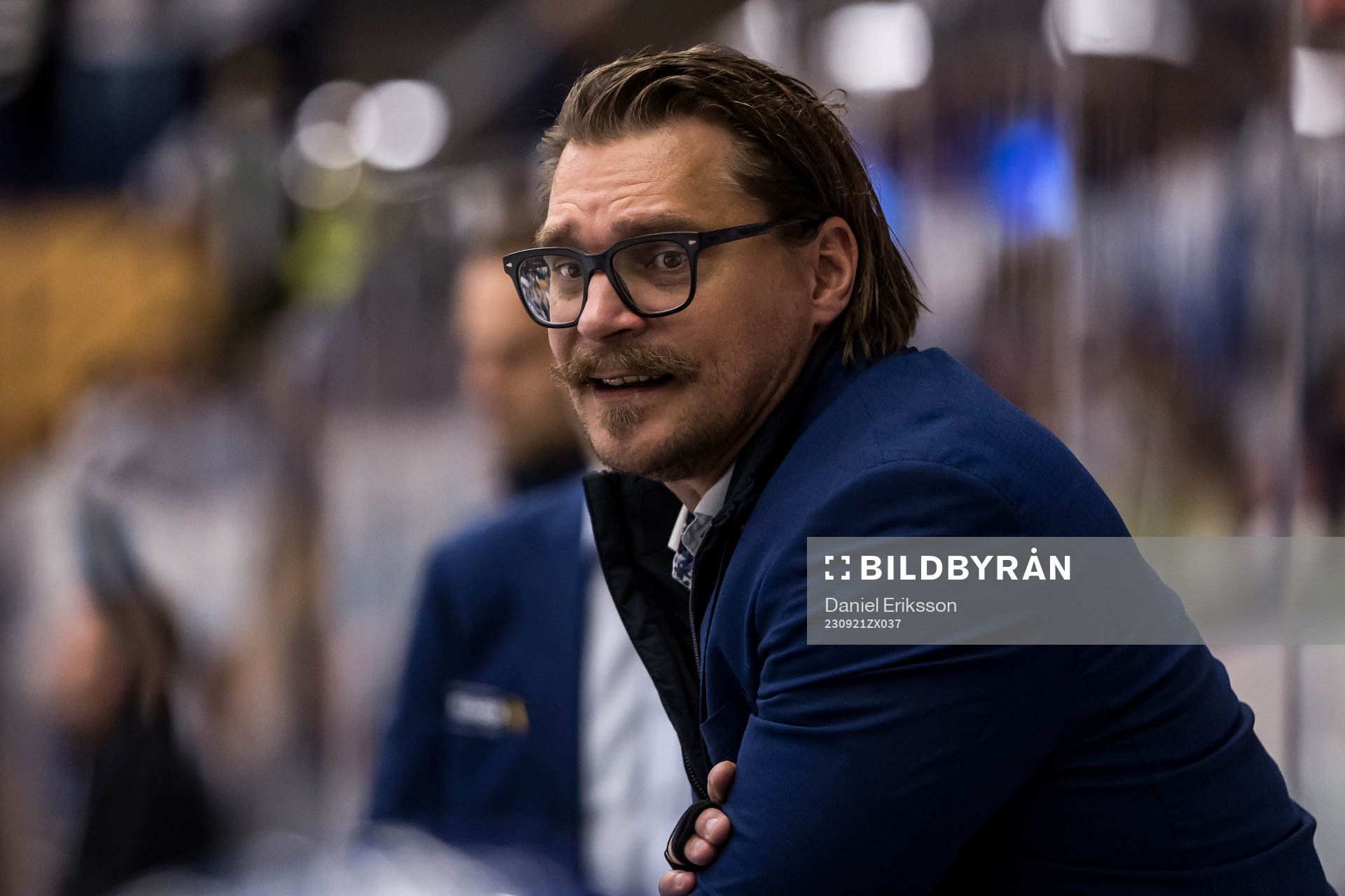 Leksands tränare Björn Hellkvist