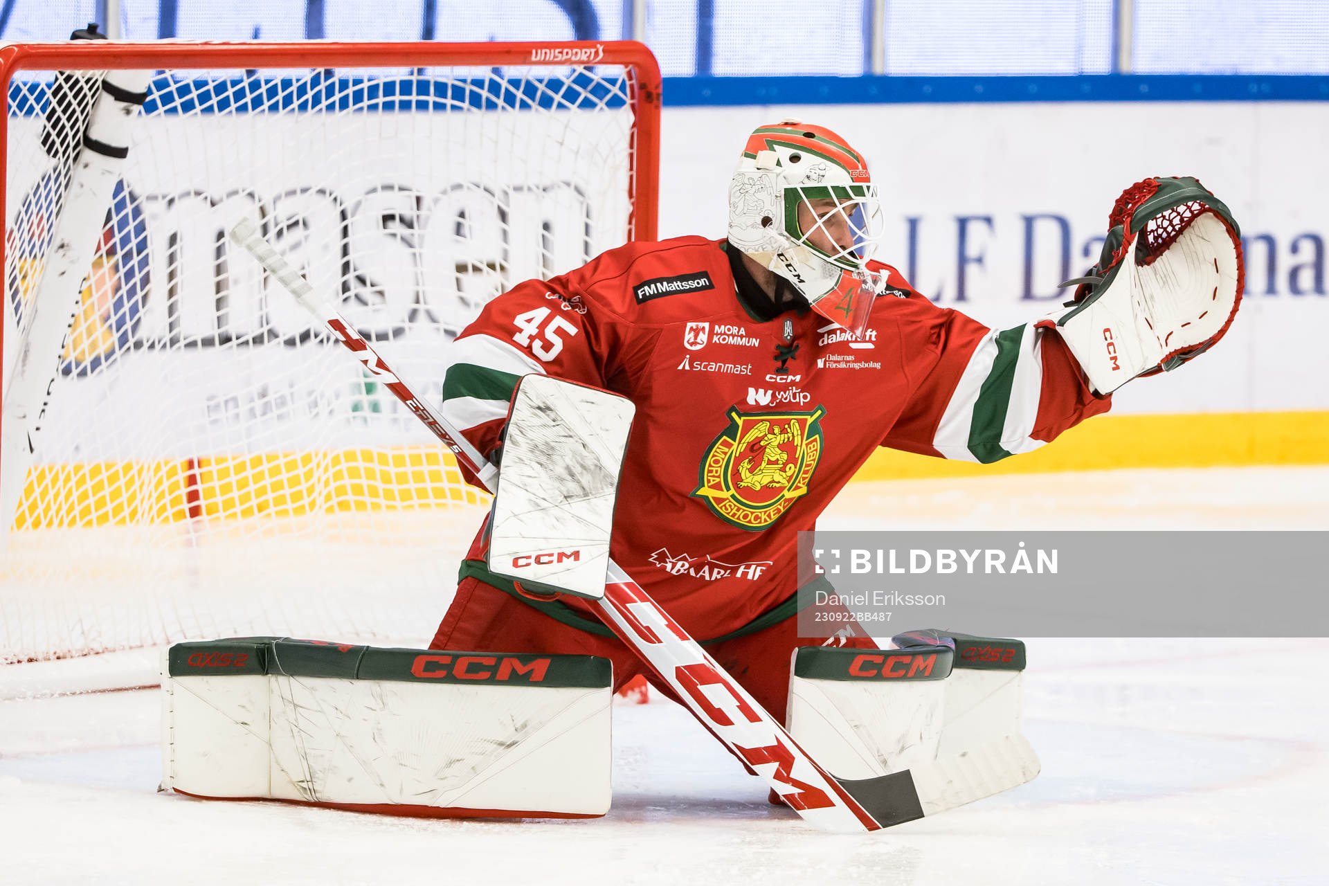 Moras målvakt Andreas Ljunggren