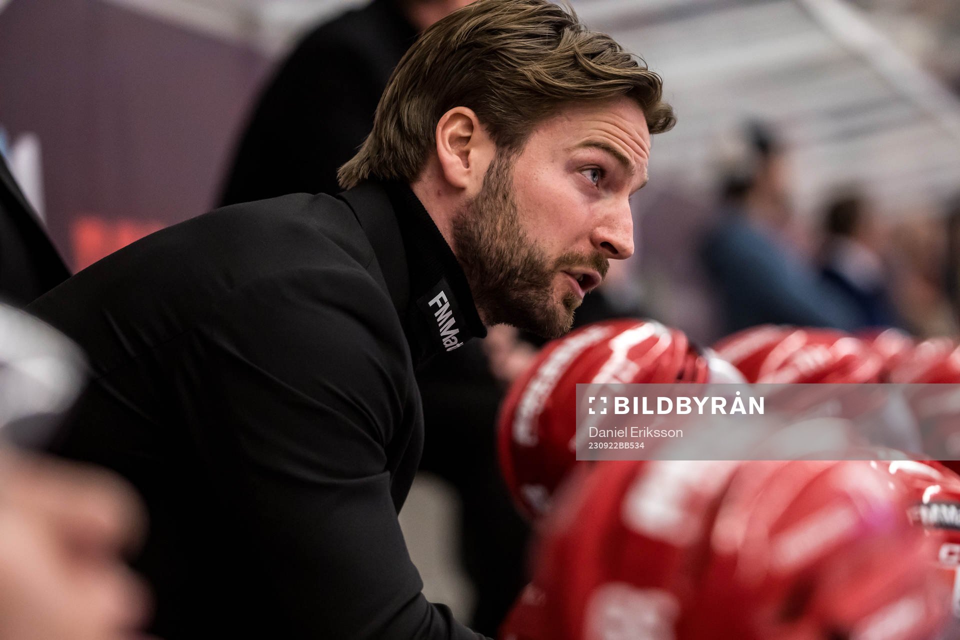 Moras assisterande tränare Fabian Gunnarsson