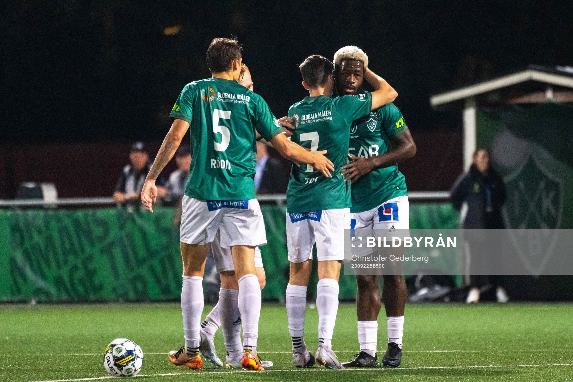 Brages Pontus Rödin, Emil Tot Wikström och Kevin Appiah