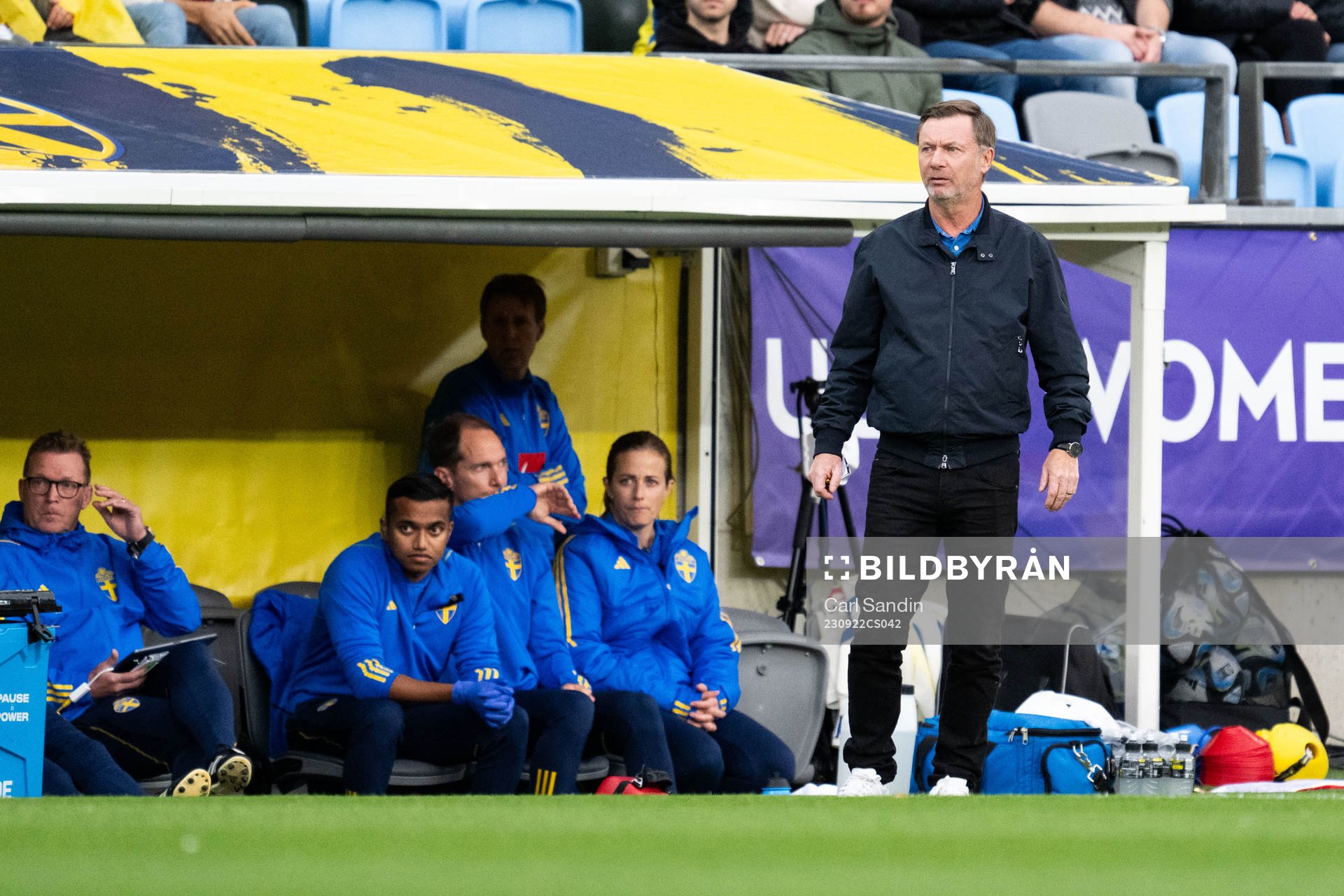 Head coach Peter Gerhardsson of Sweden
