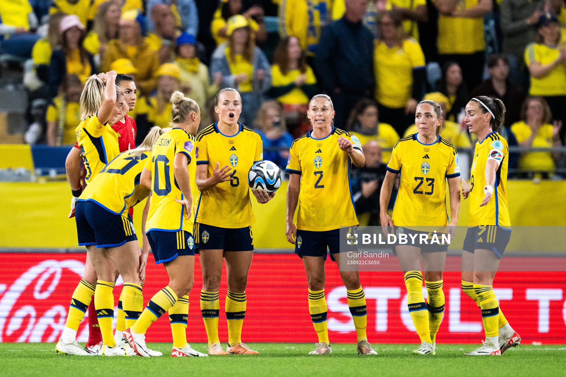 Players of Sweden gather