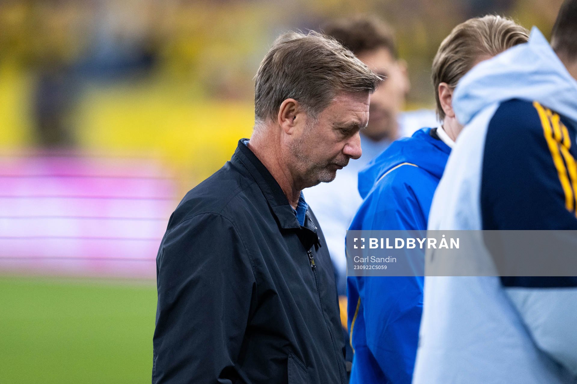 Head coach Peter Gerhardsson of Sweden