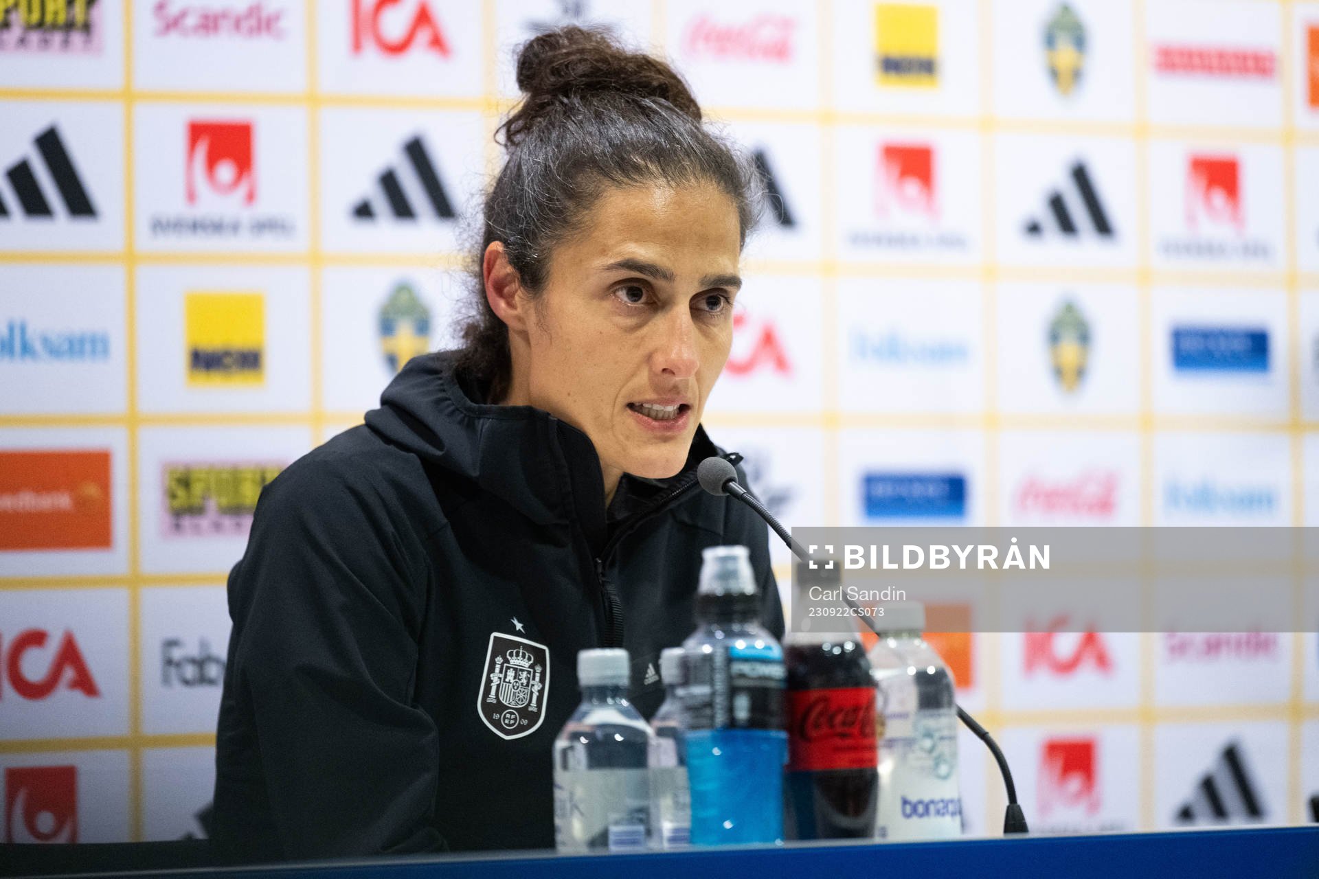 Head coach Montse Tomé of Spain
