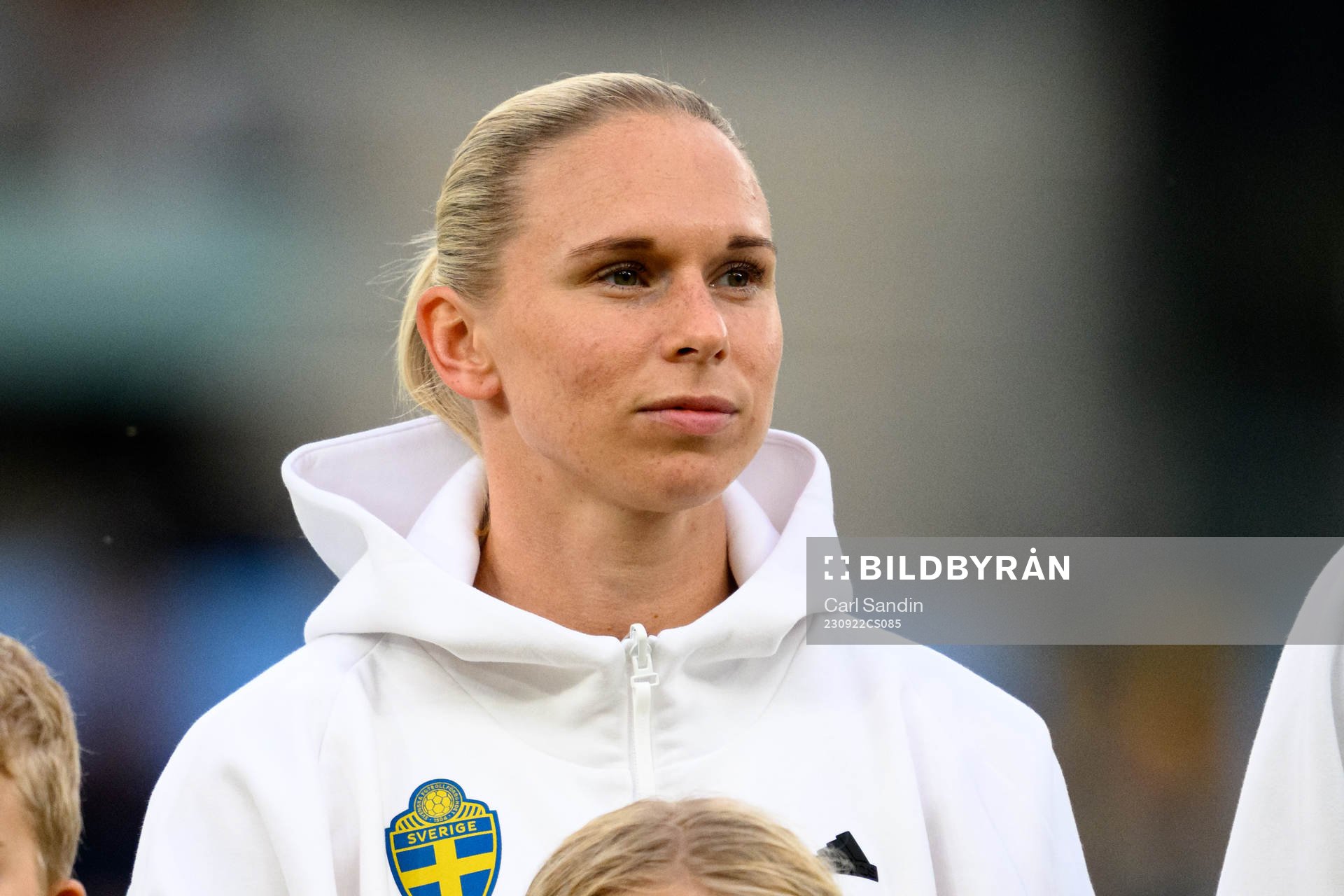 Jonna Andersson of Sweden at lineup
