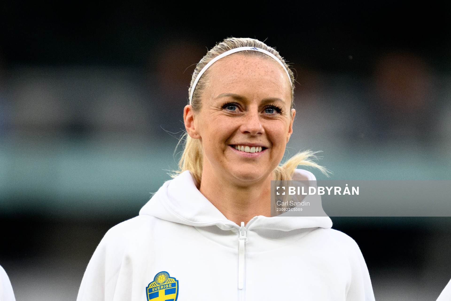 Amanda Ilestedt of Sweden at lineup