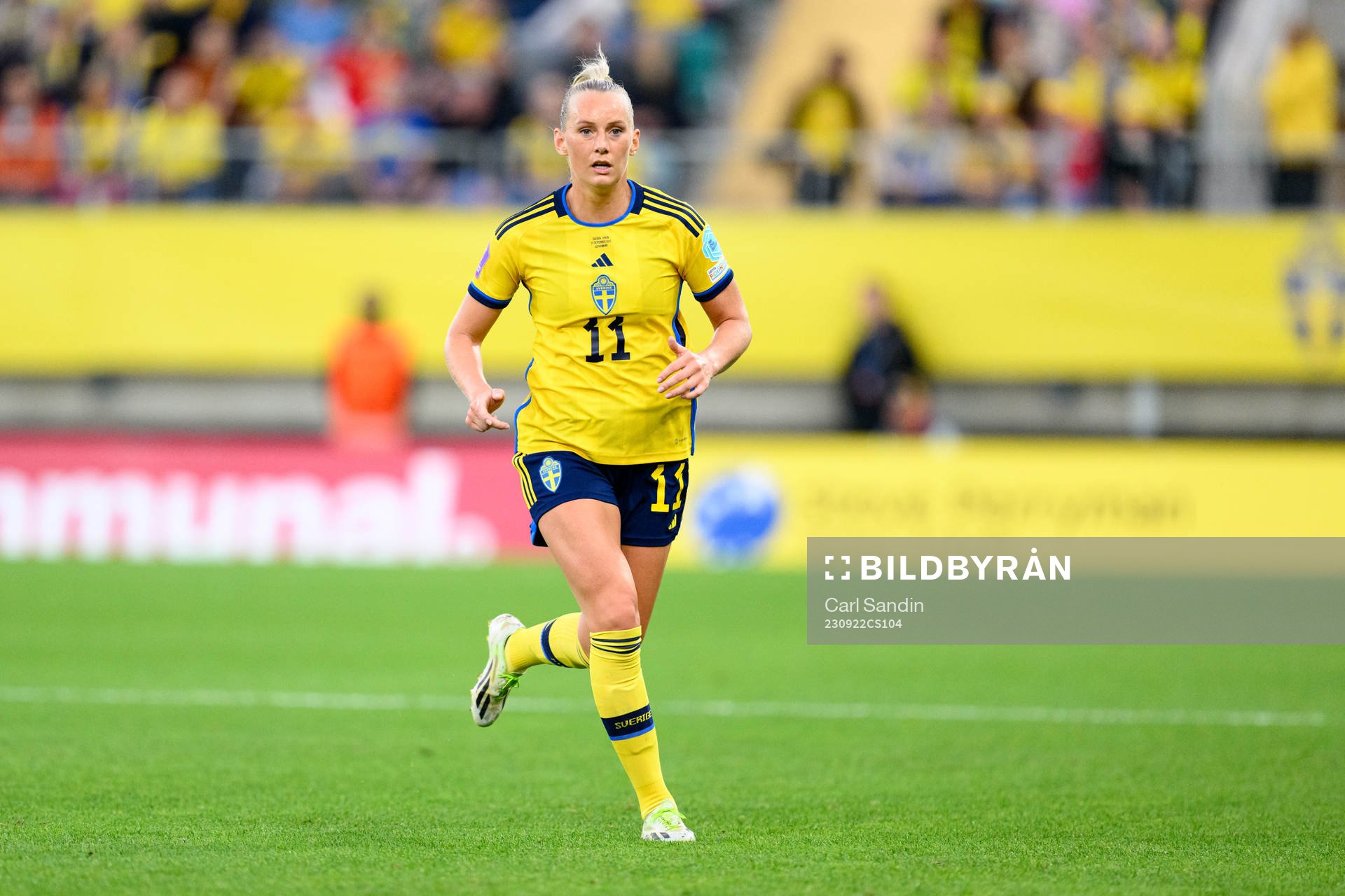 Stina Blackstenius of Sweden