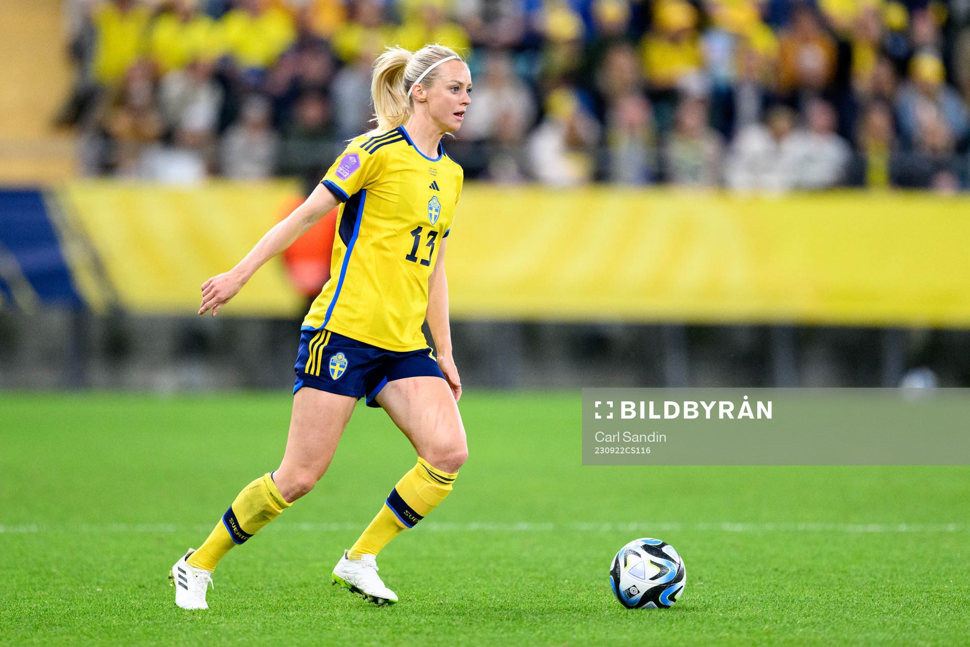 Amanda Ilestedt of Sweden