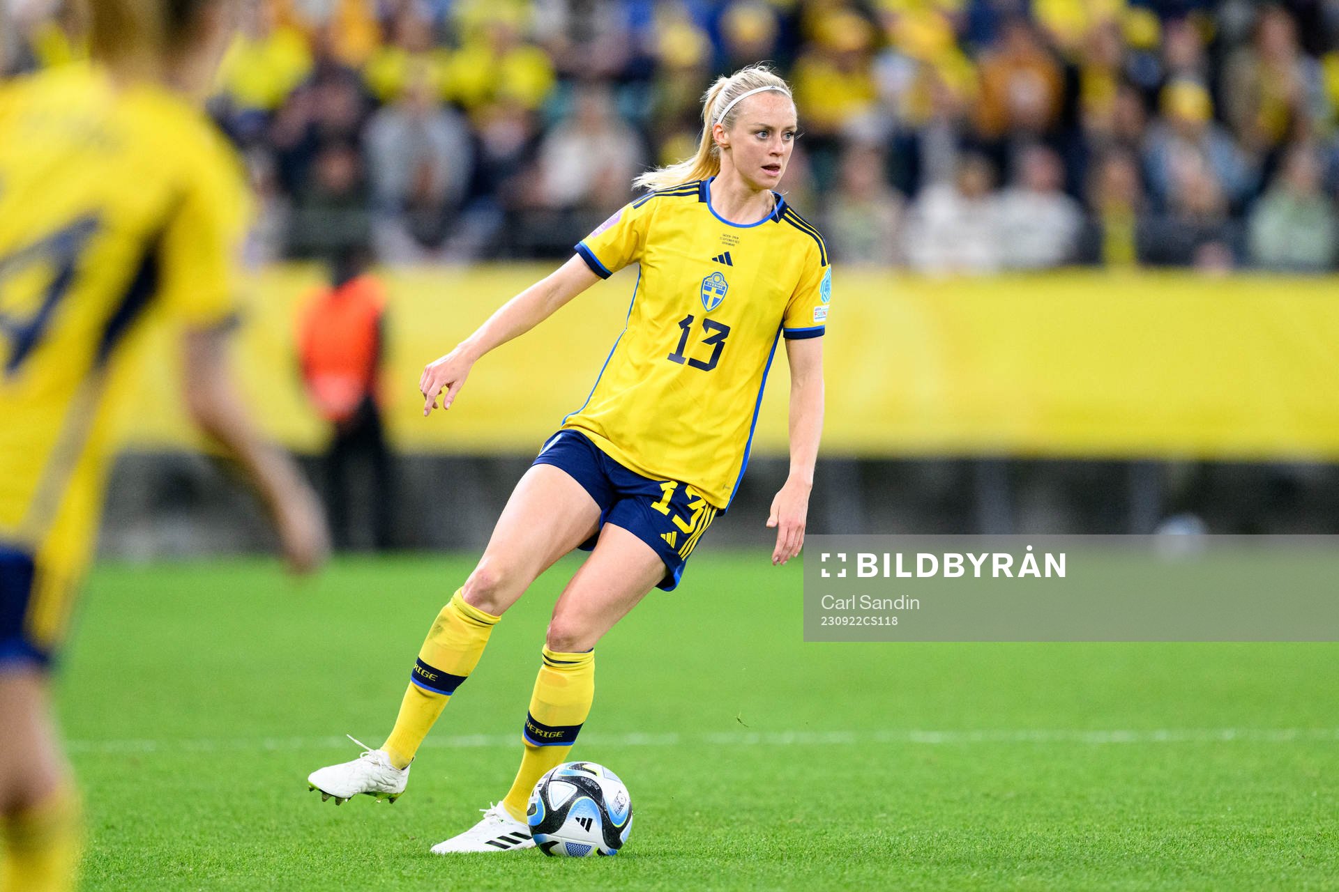 Amanda Ilestedt of Sweden