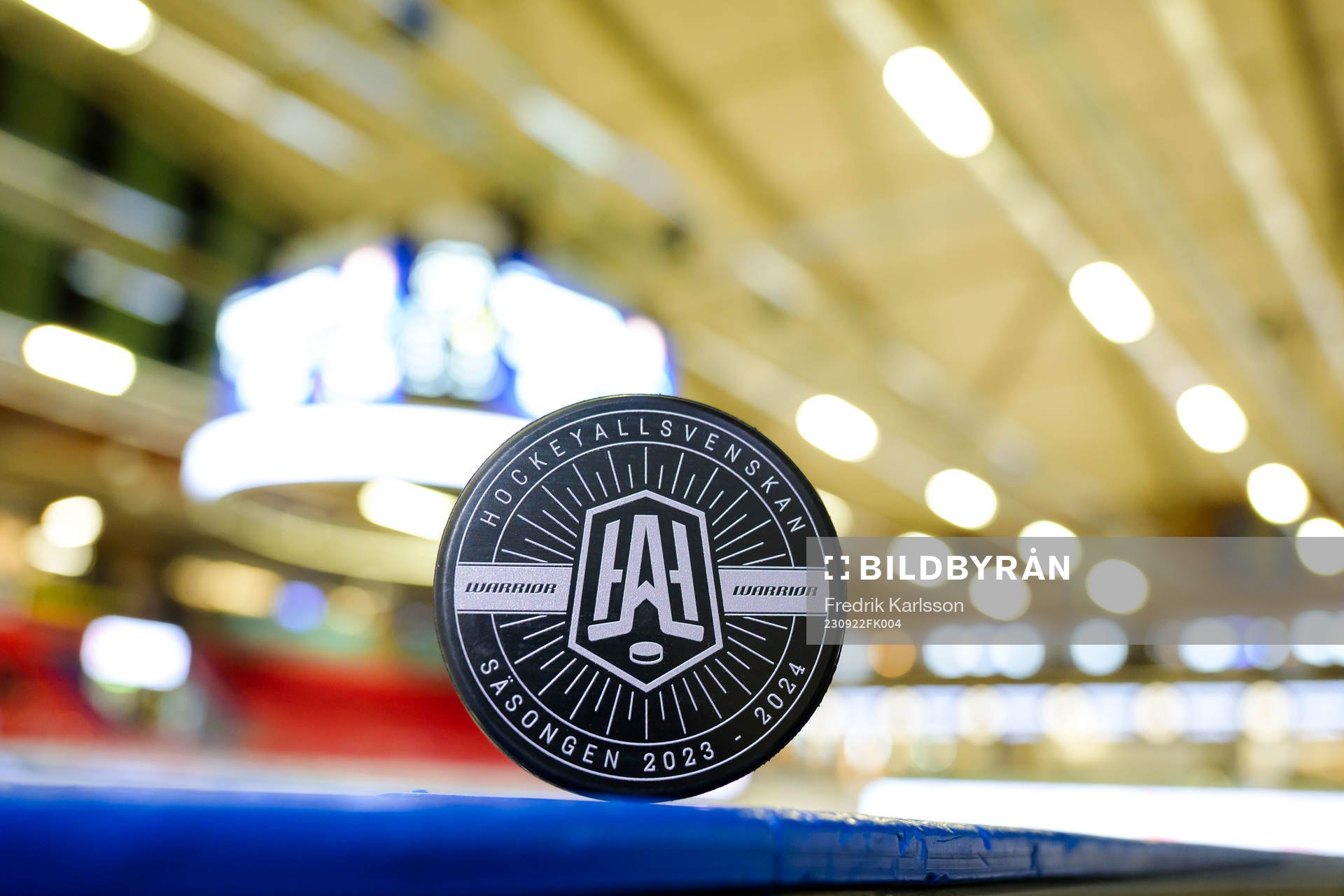 Officiell matchpuck för Hockeyallsvenskan