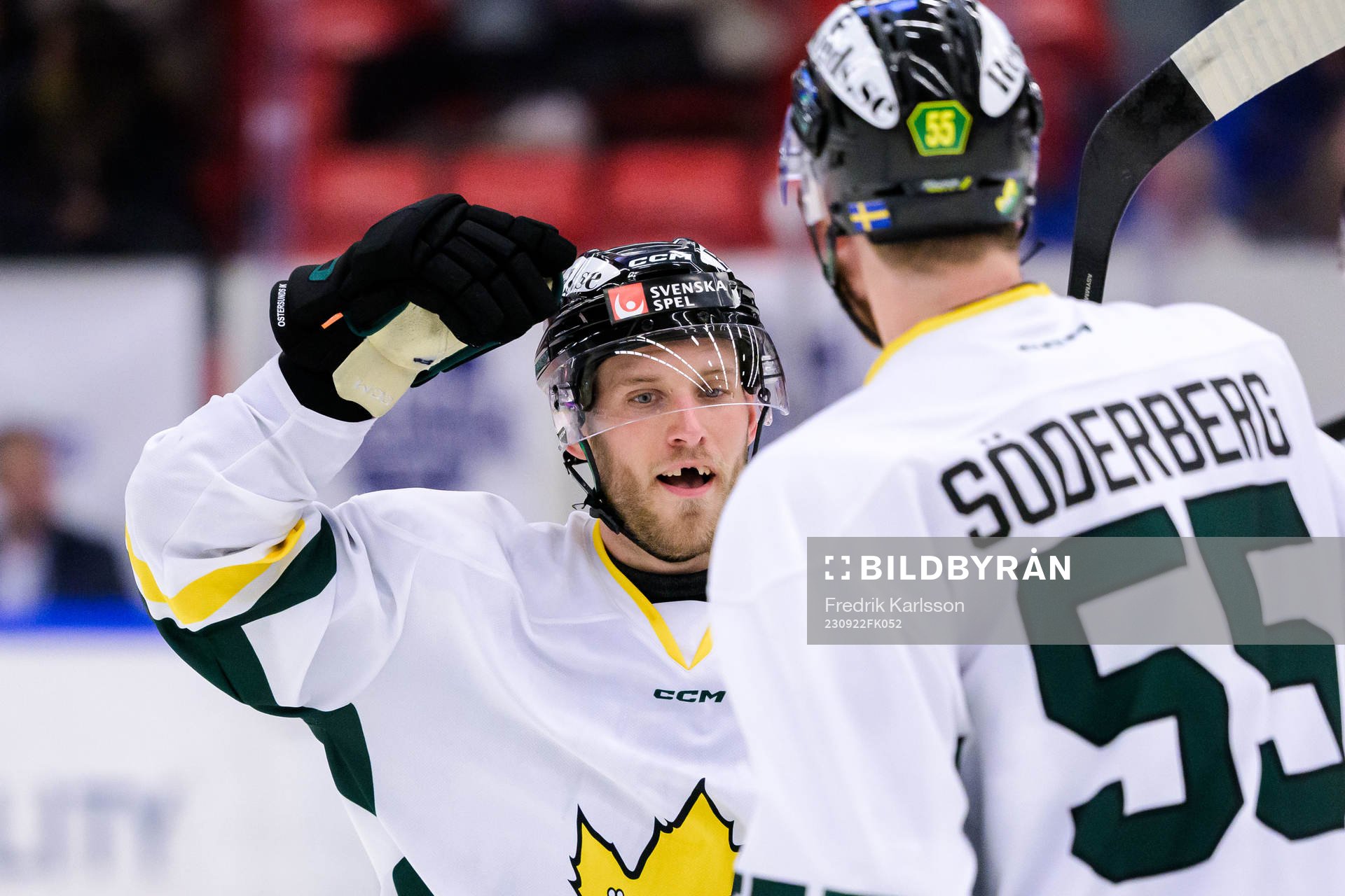 Östersunds Josef Ingman jublar