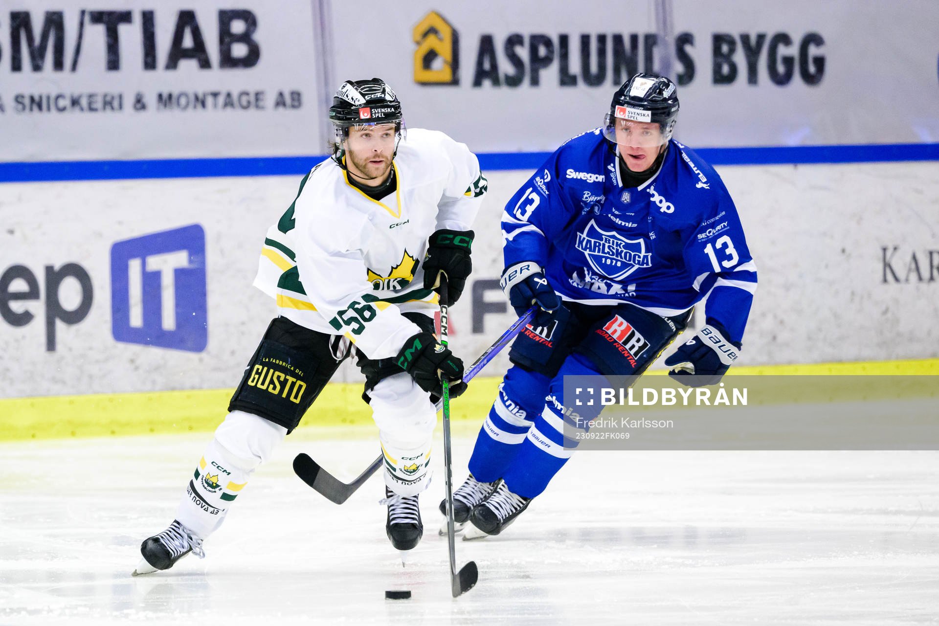 Östersunds Anton Öhman och Karlskogas Hampus Plato