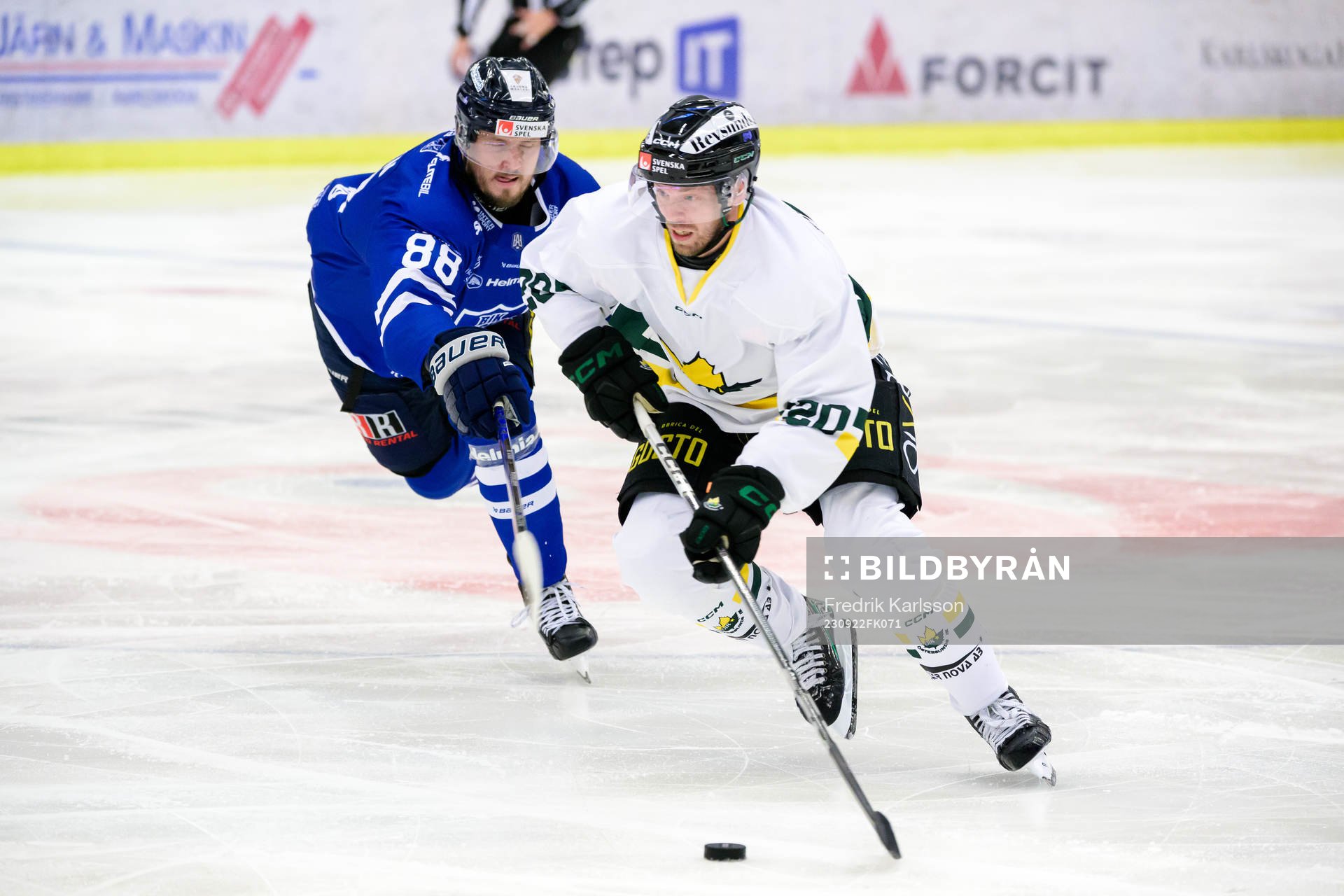 Karlskogas Jesper Kokkonen och Östersunds Henrik Marklund