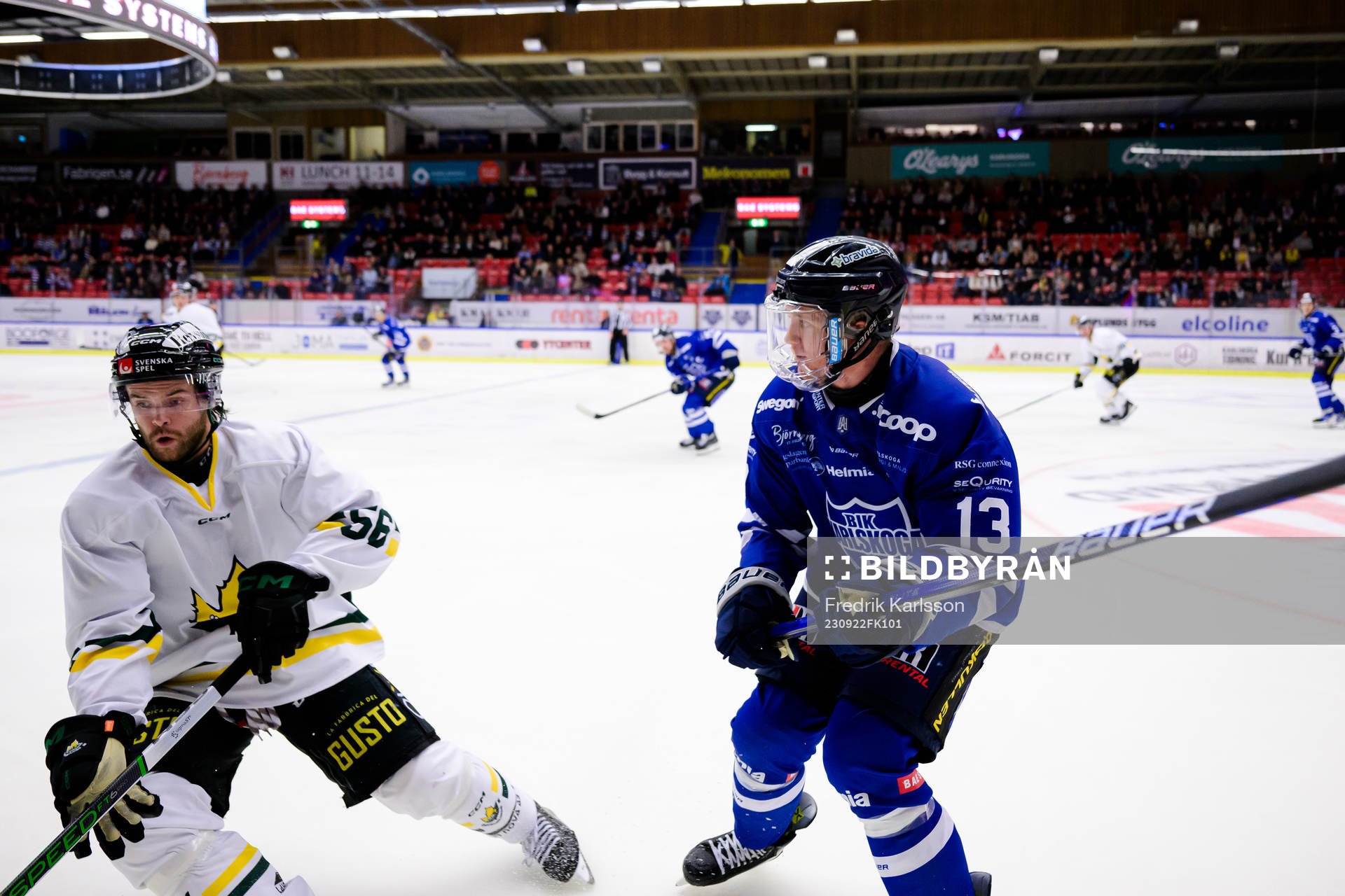 Östersunds Anton Öhman och Karlskogas Hampus Plato