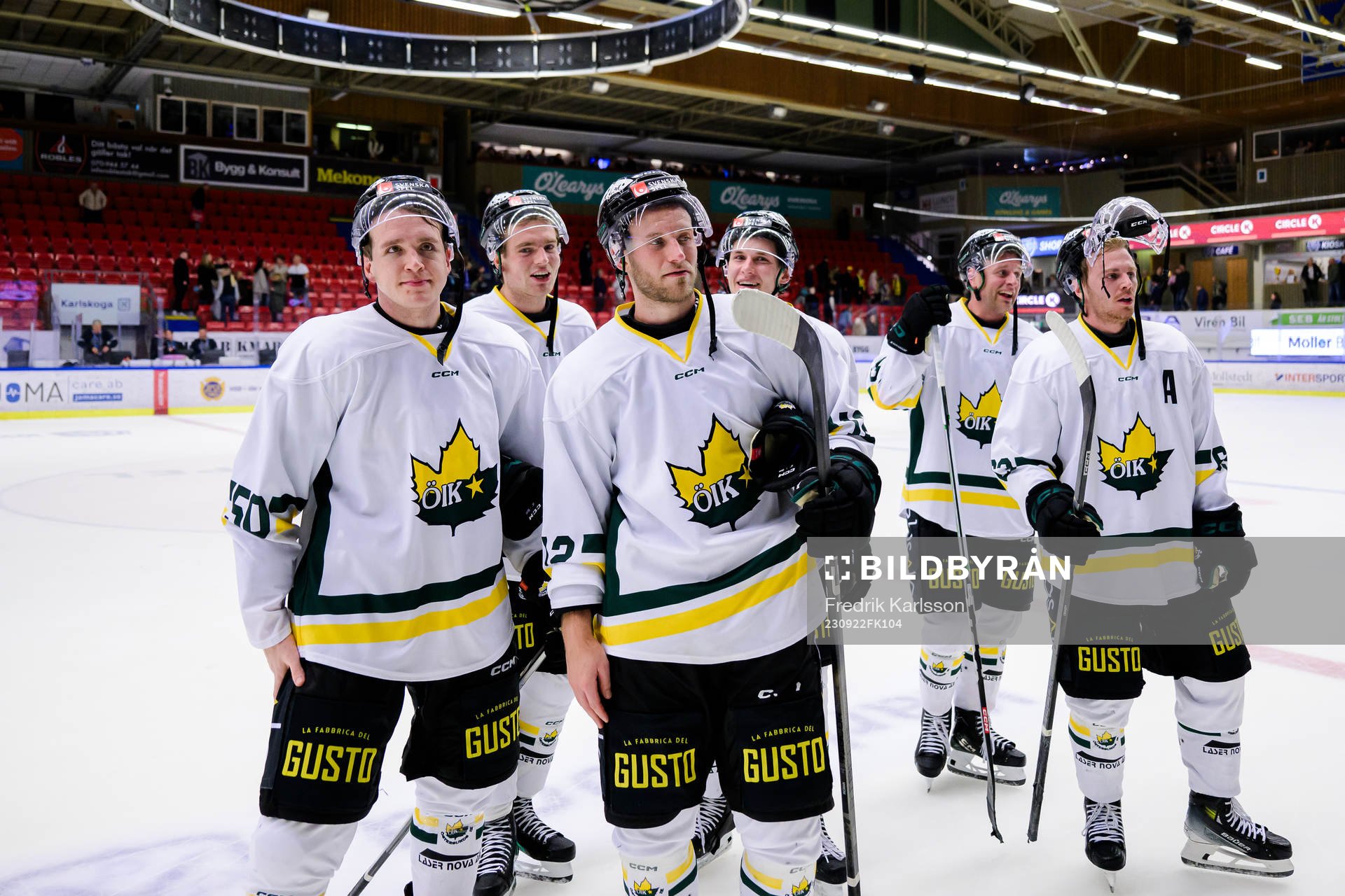 Östersunds spelare jublar