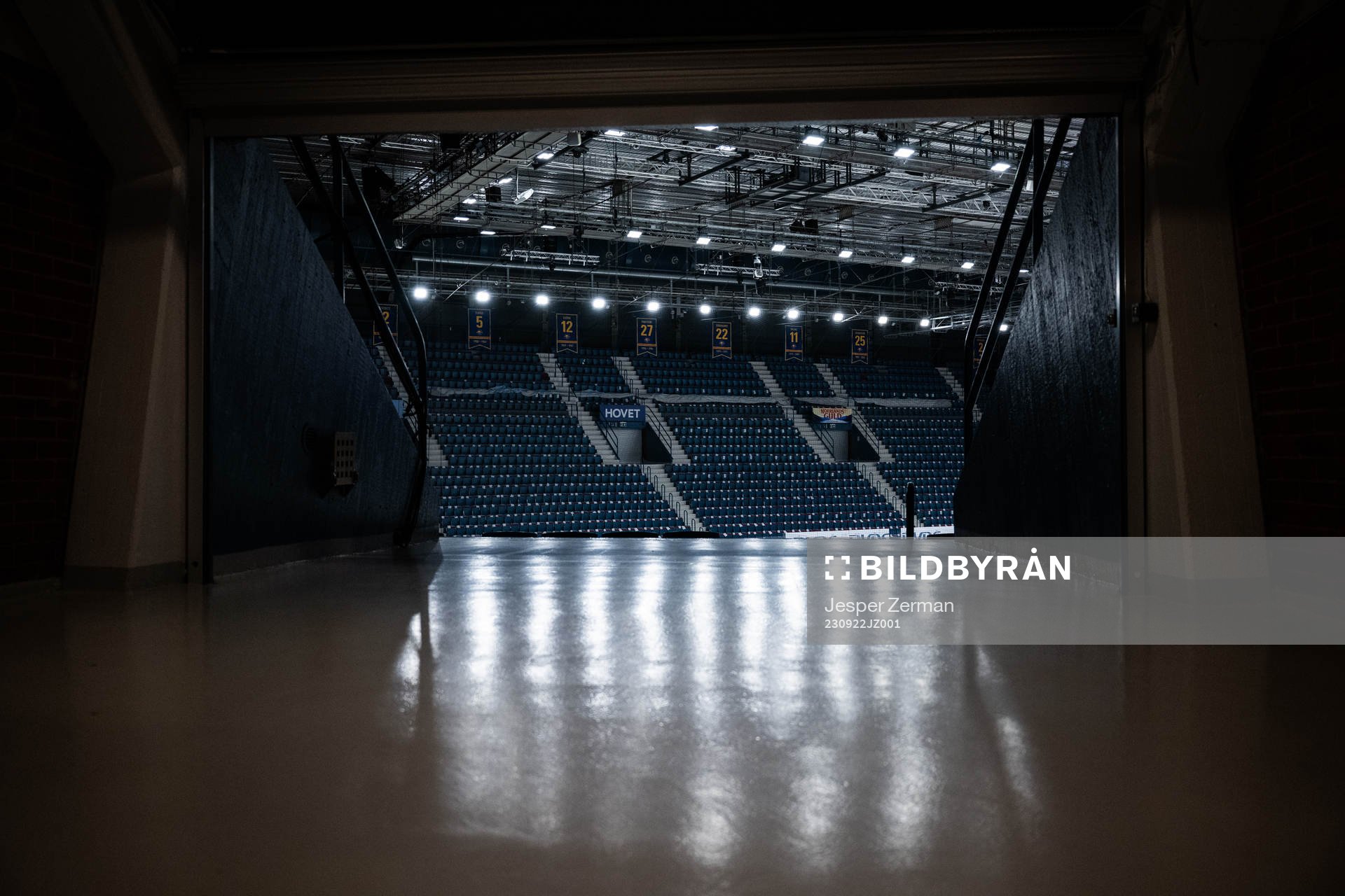 Interiör vy av Hovet