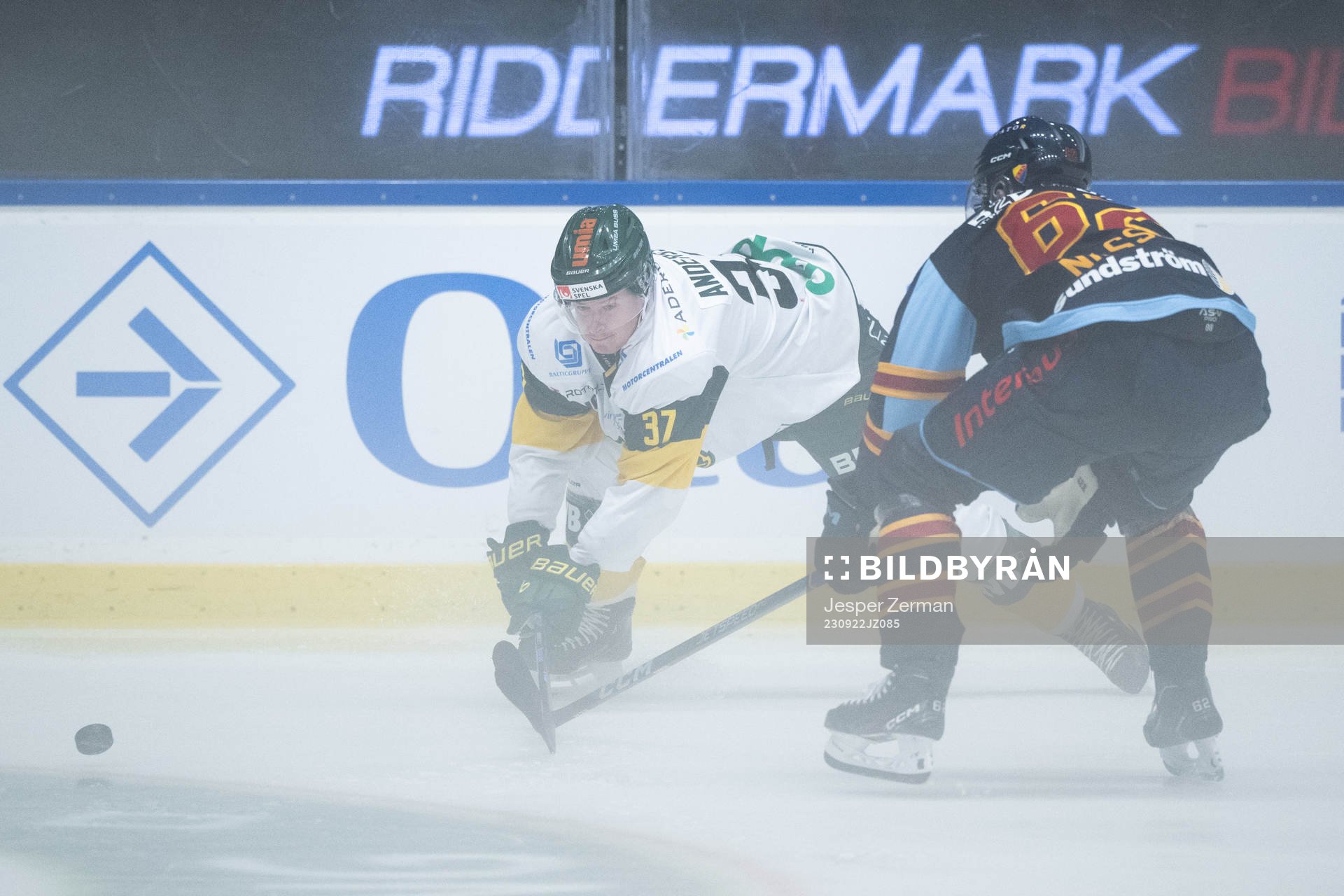 Björklövens Jacob Andersson och Djurgårdens Wiktor