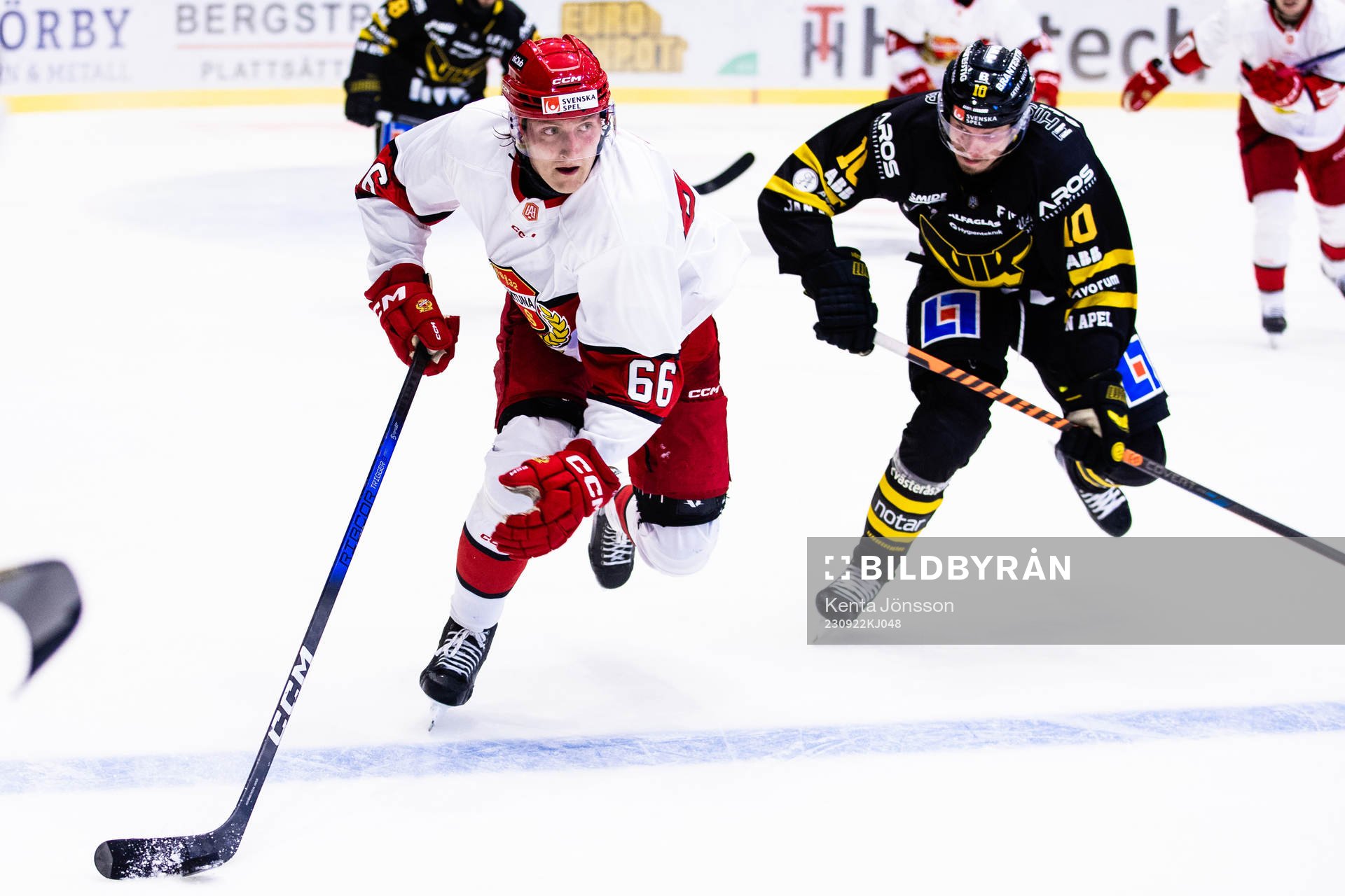 Almtunas Anton Klint och Västerås Jimmie Jansson Lorek