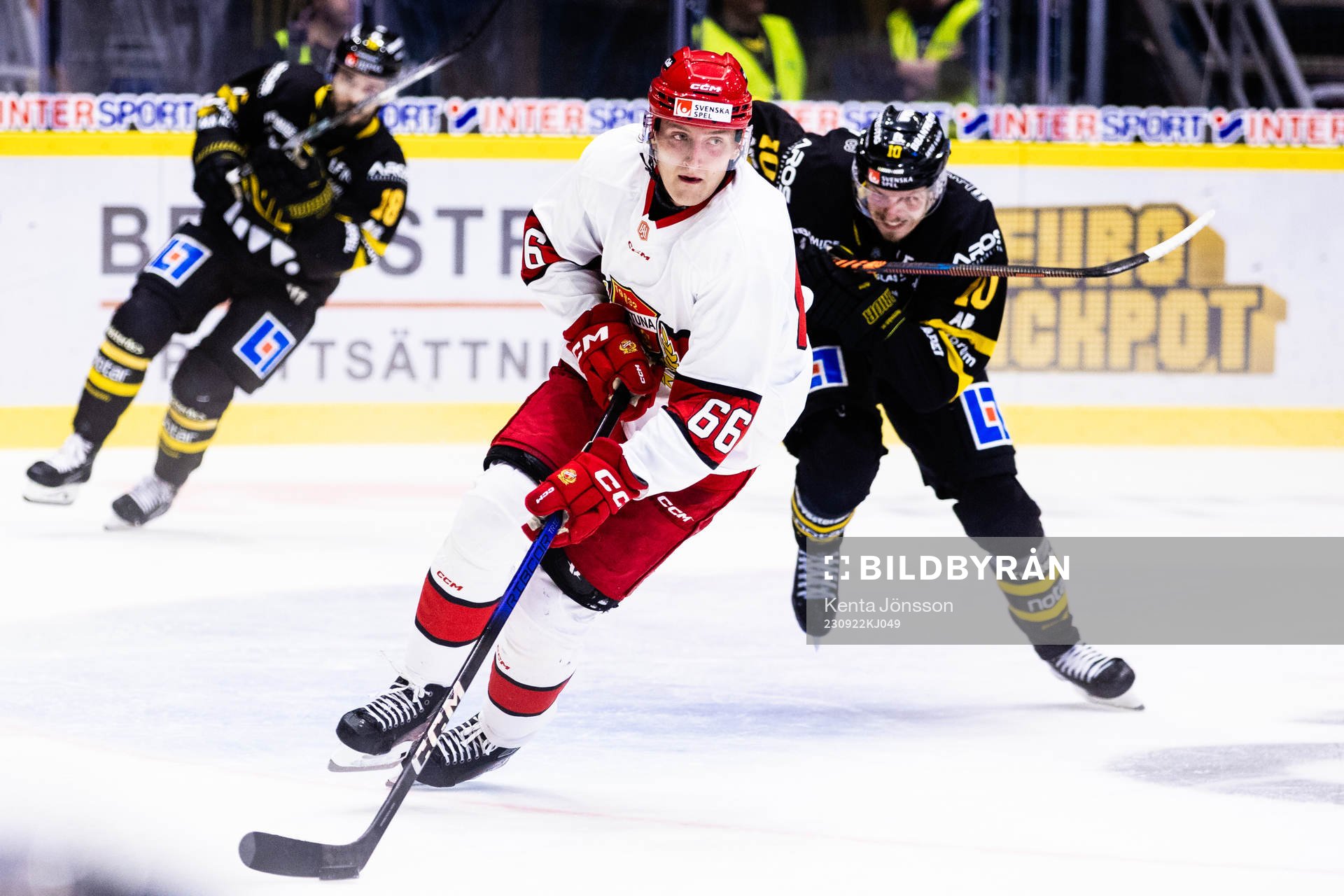 Almtunas Anton Klint och Västerås Jimmie Jansson Lorek
