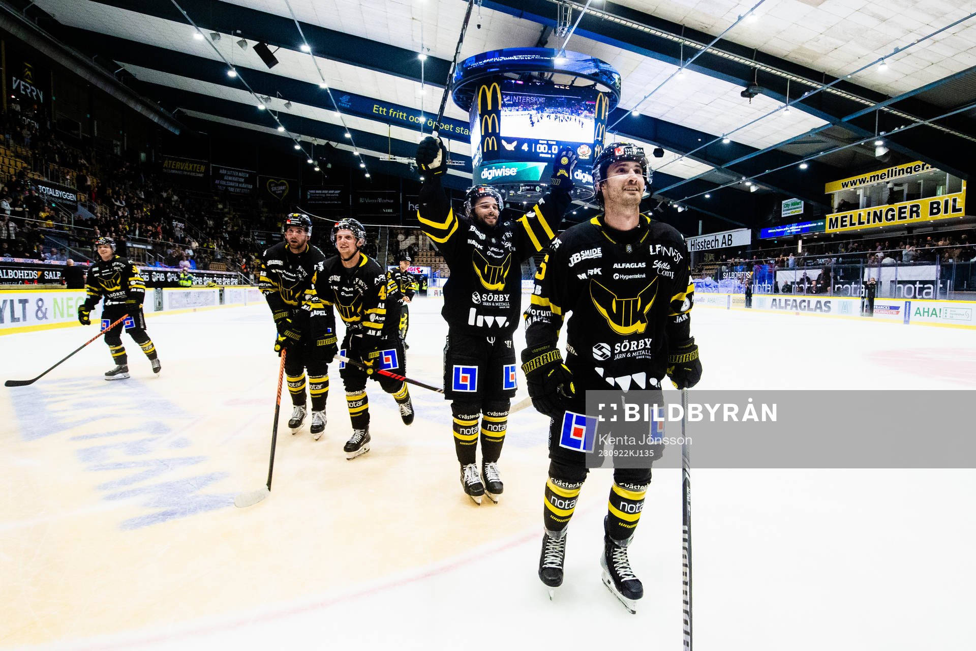 Västerås Isac Skedung, Shane Gersich och Jared Dmytriw