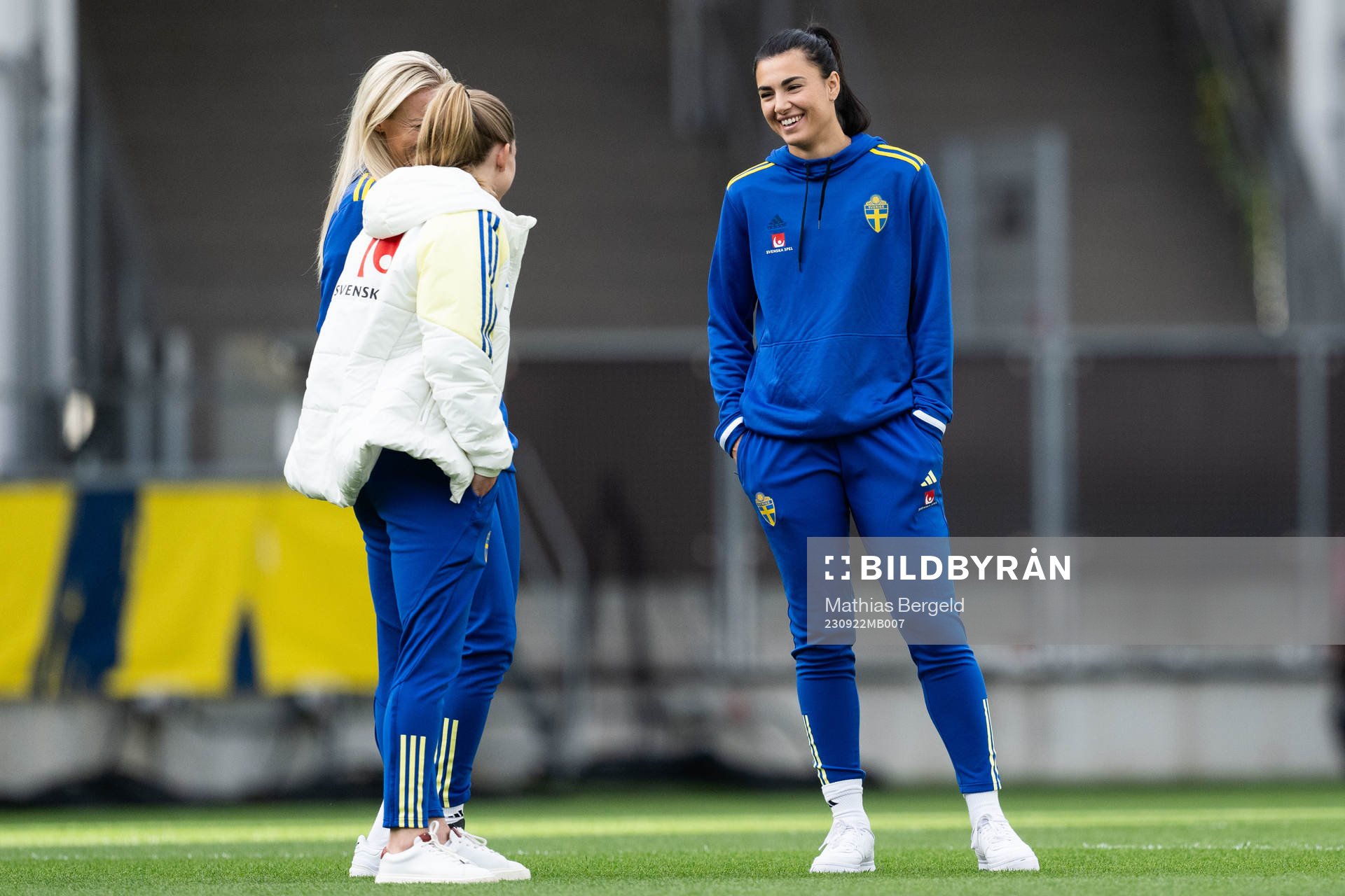 Goalkeeper Zecira Musovic of Sweden