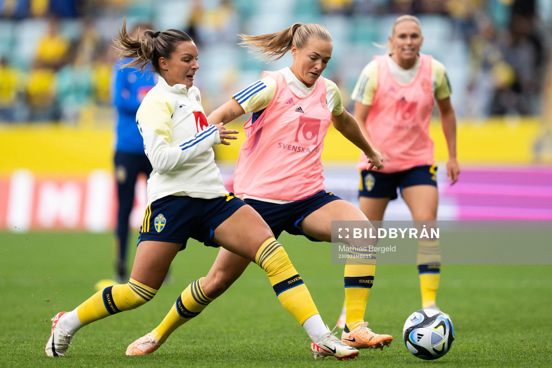 Johanna Rytting Kaneryd and Magdalena Eriksson of Sweden