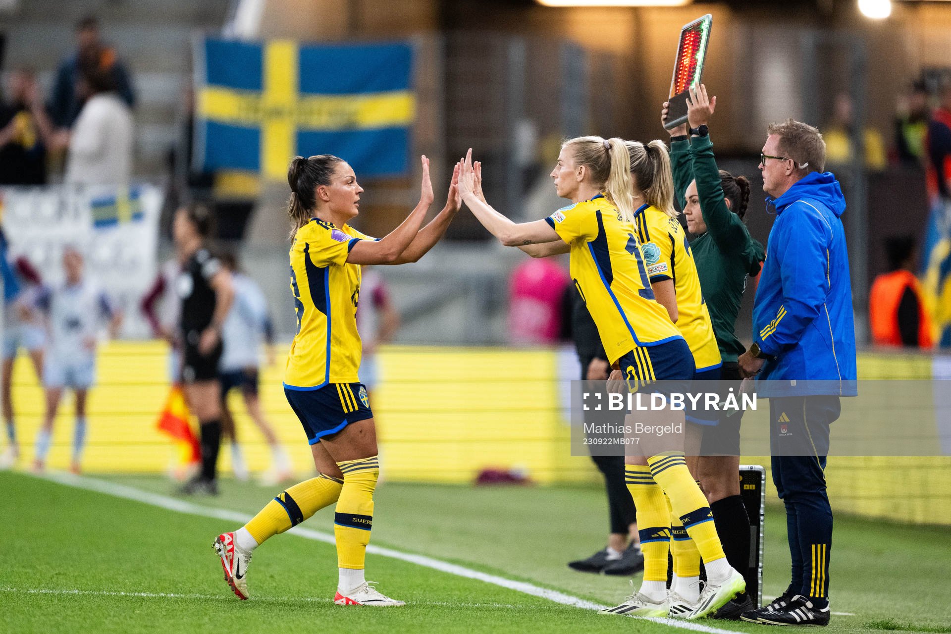Johanna Rytting Kaneryd and Sofia Jakobsson of Sweden