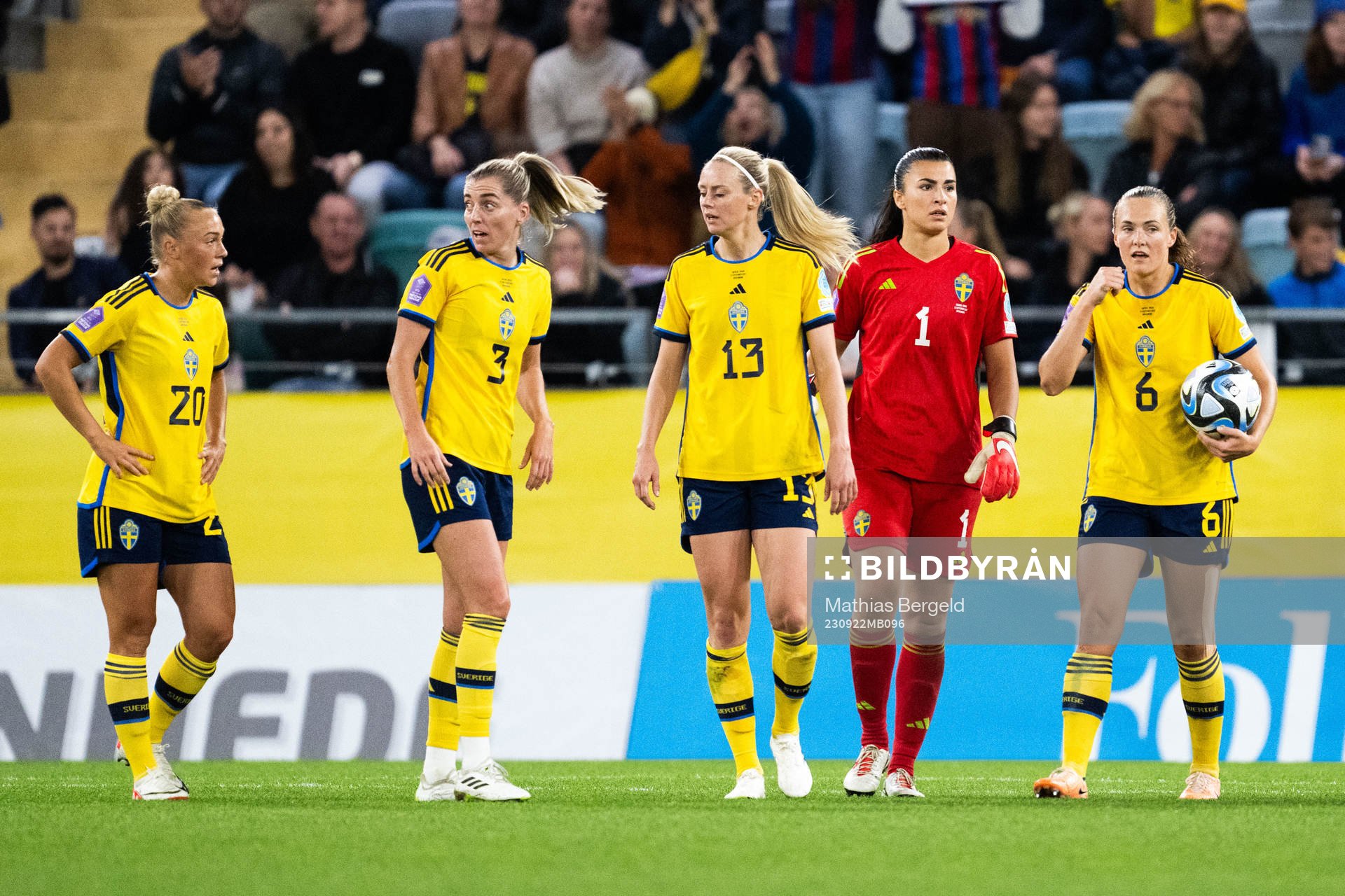 Hanna Bennison, Linda Sembrant, Amanda Ilestedt, goalkeeper